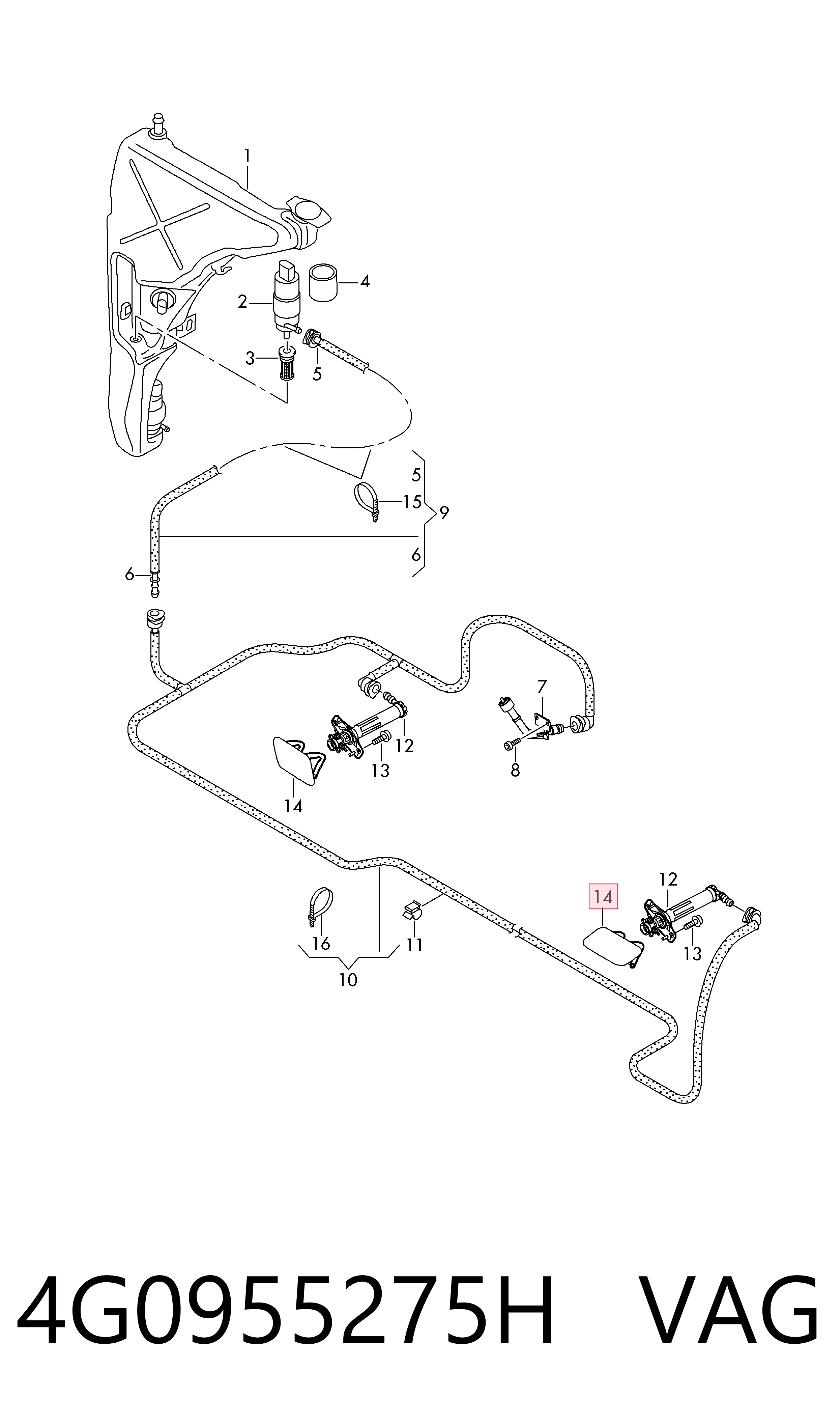 4G0955275H VAG 