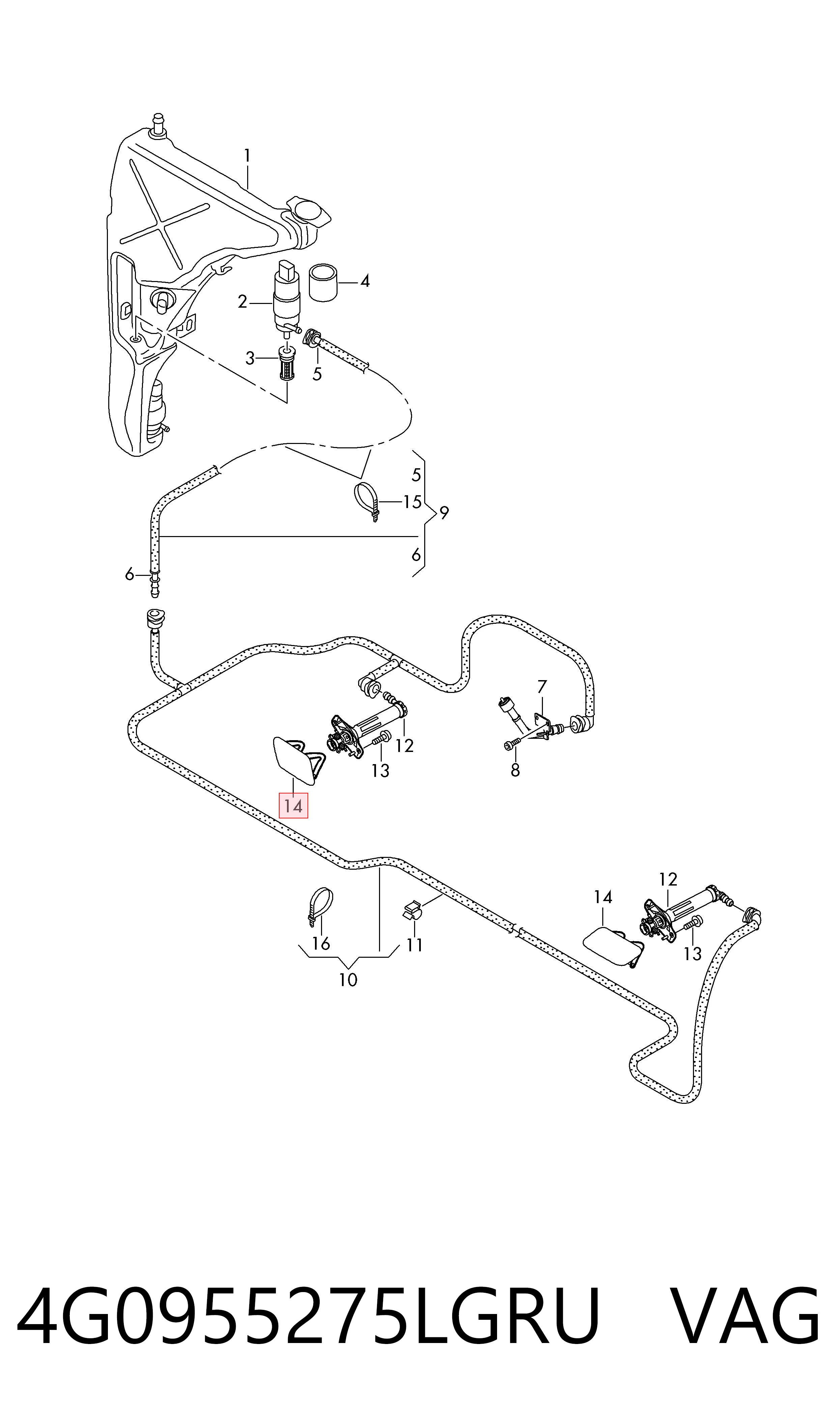 4G0955275LGRU VAG