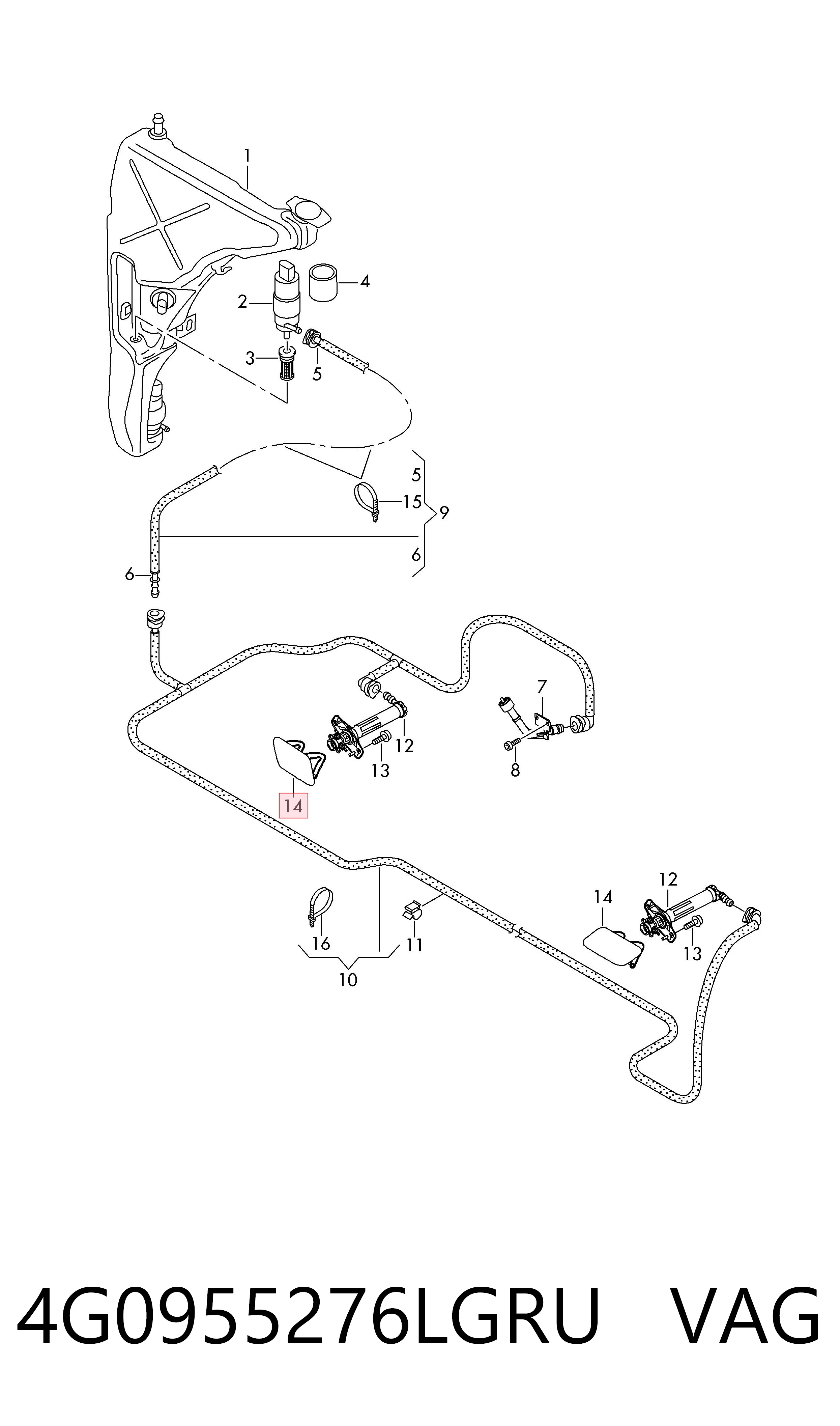 4G0955276LGRU VAG