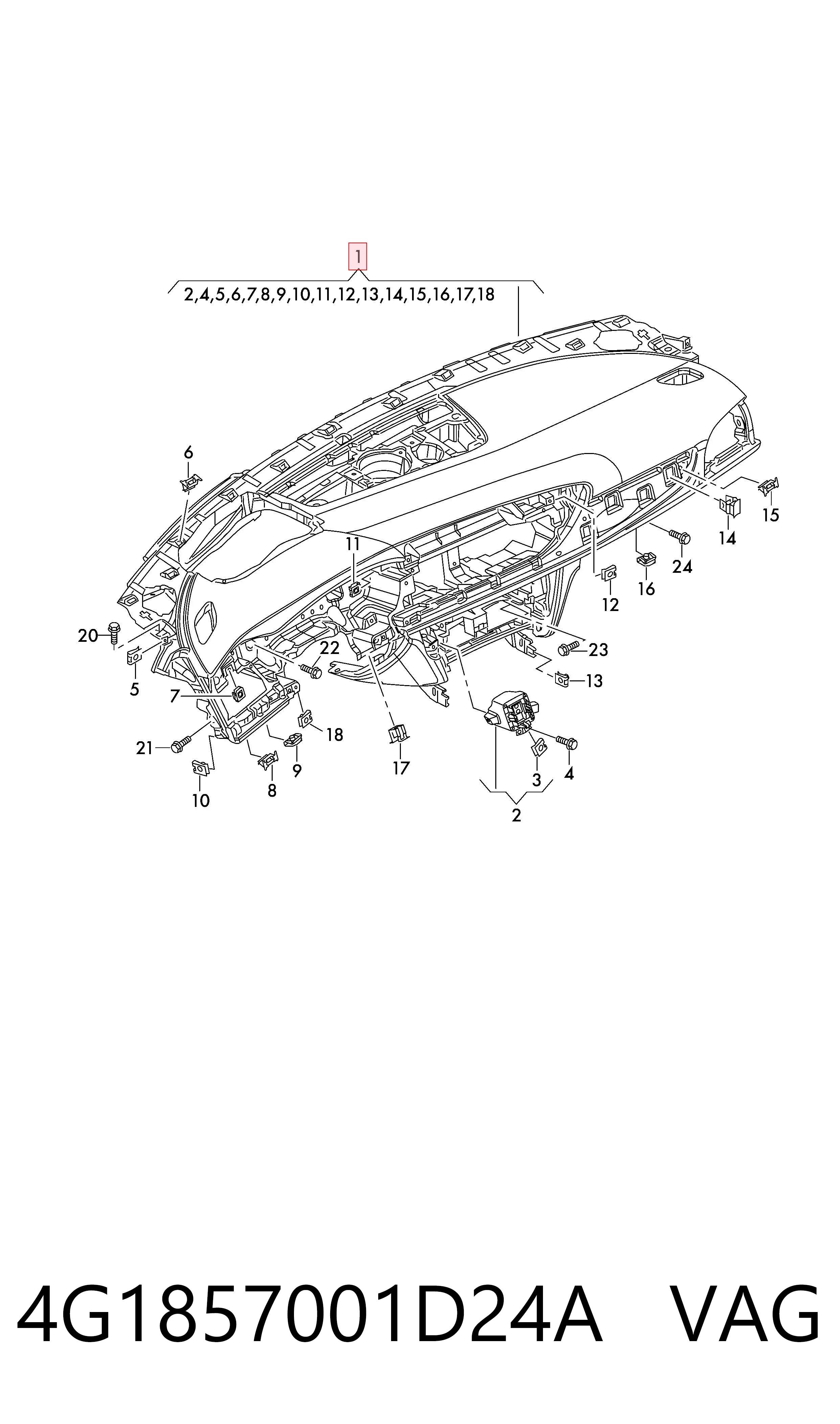 4G1857001D24A VAG