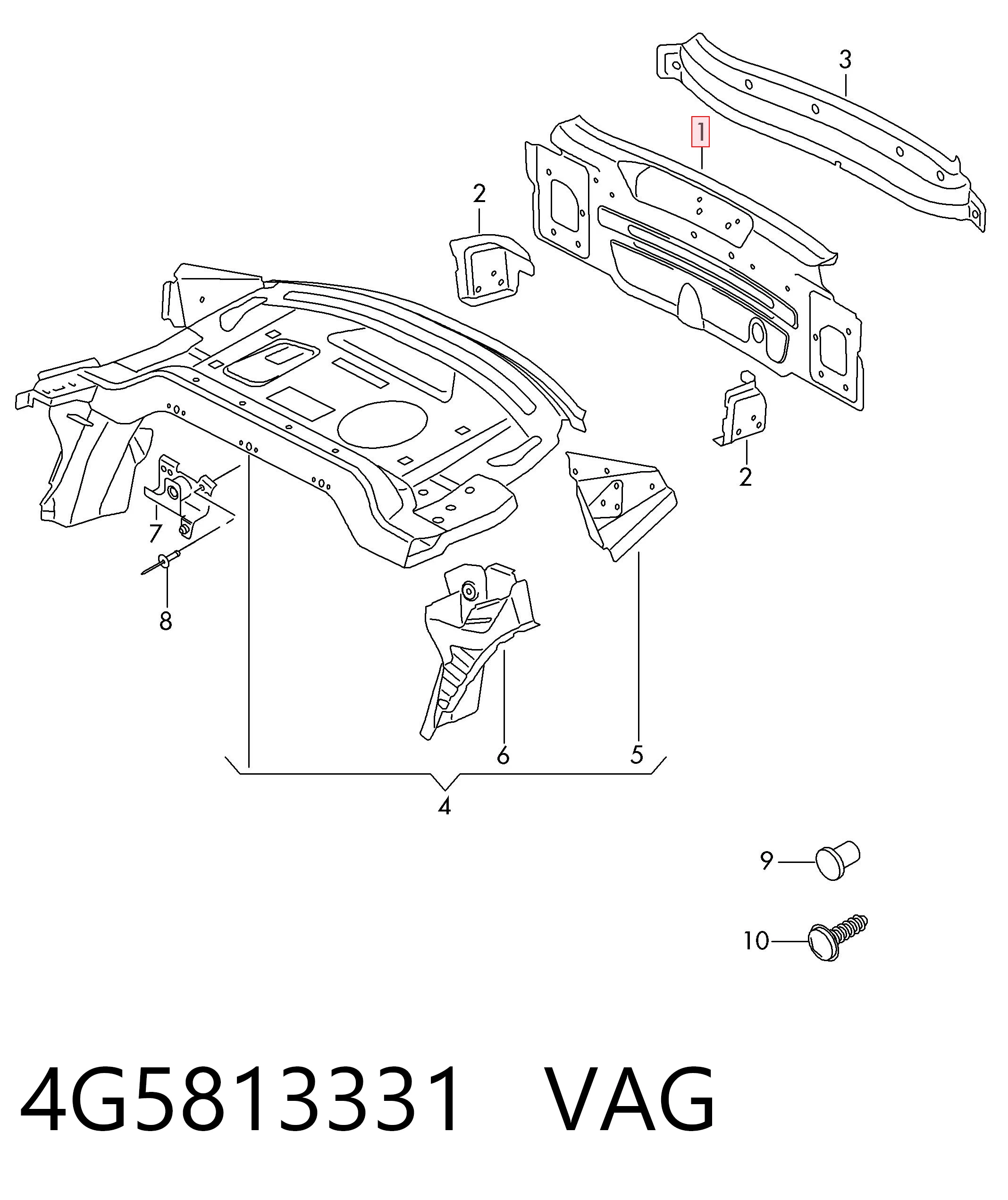 4G5813331 VAG