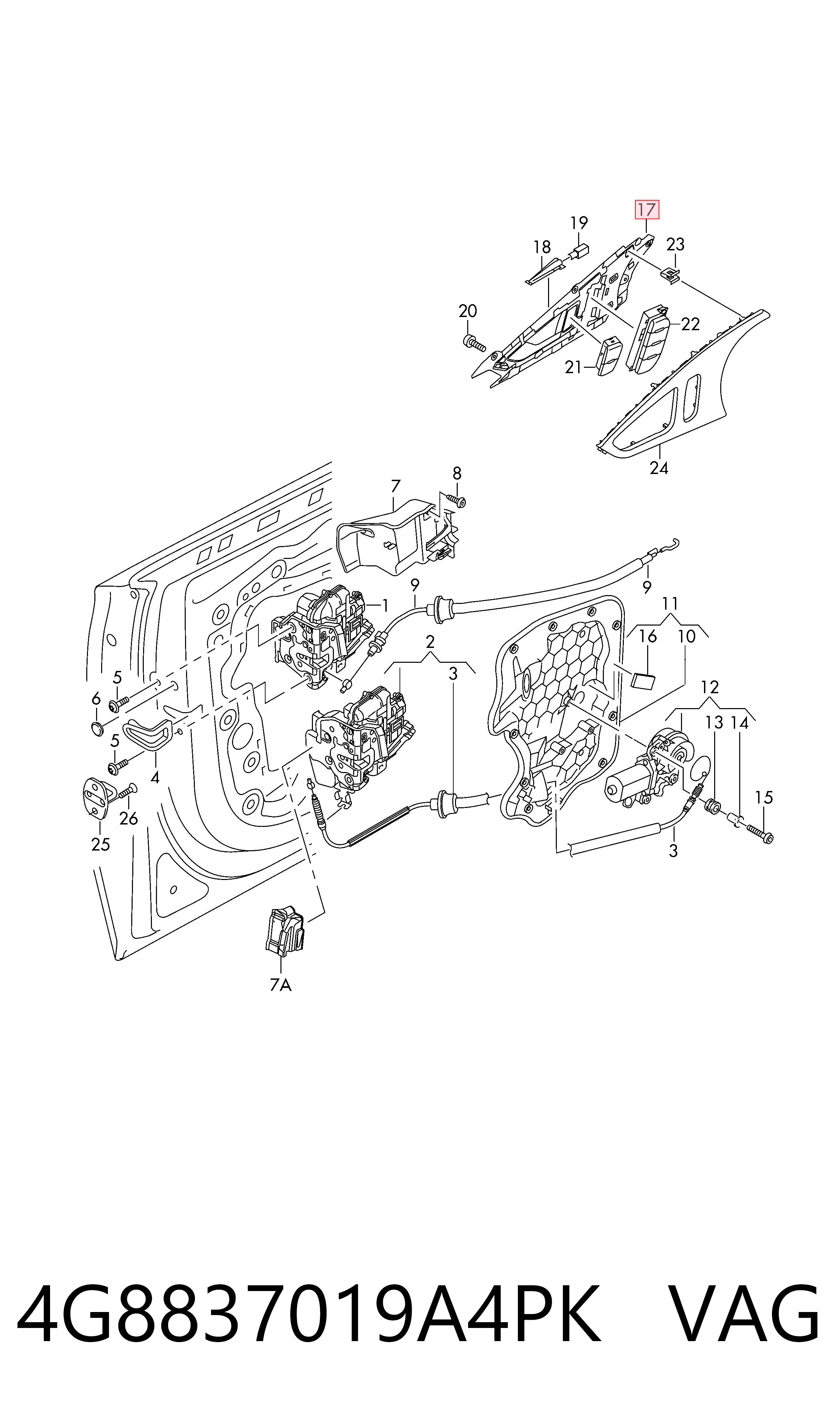 4G8837019A4PK VAG