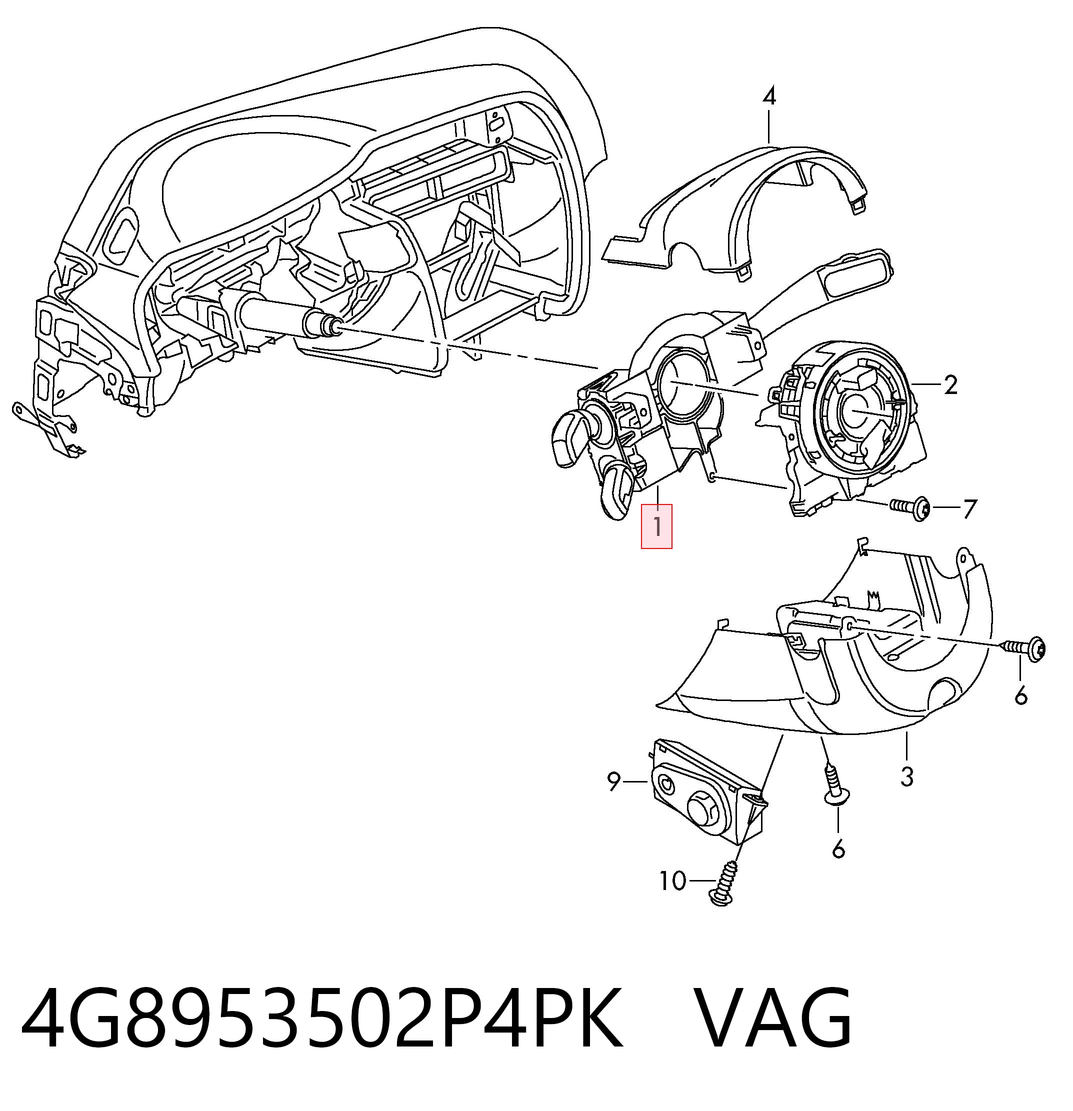 4G8953502P4PK VAG