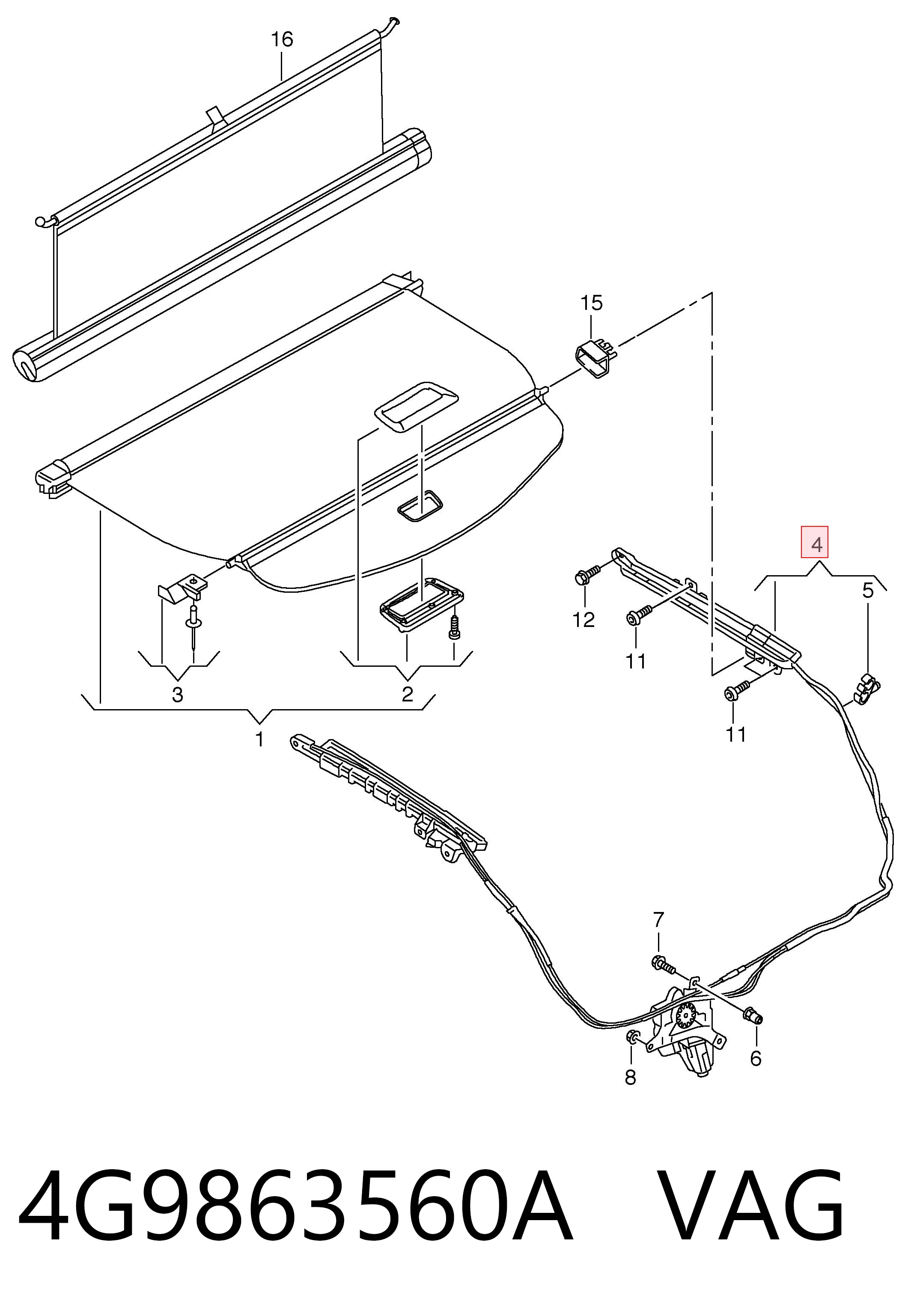 4G9863560A VAG
