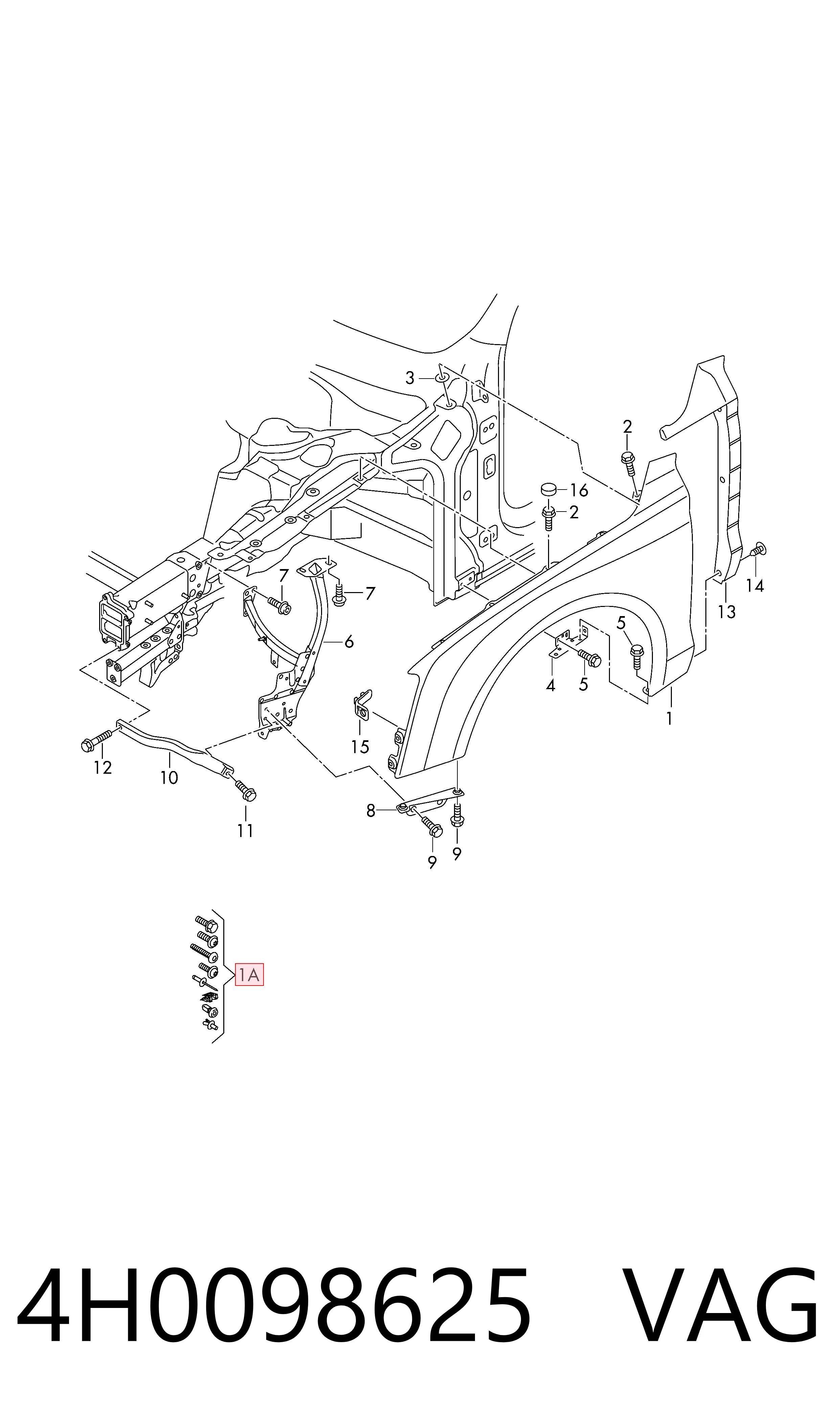 4H0098625 VAG 
