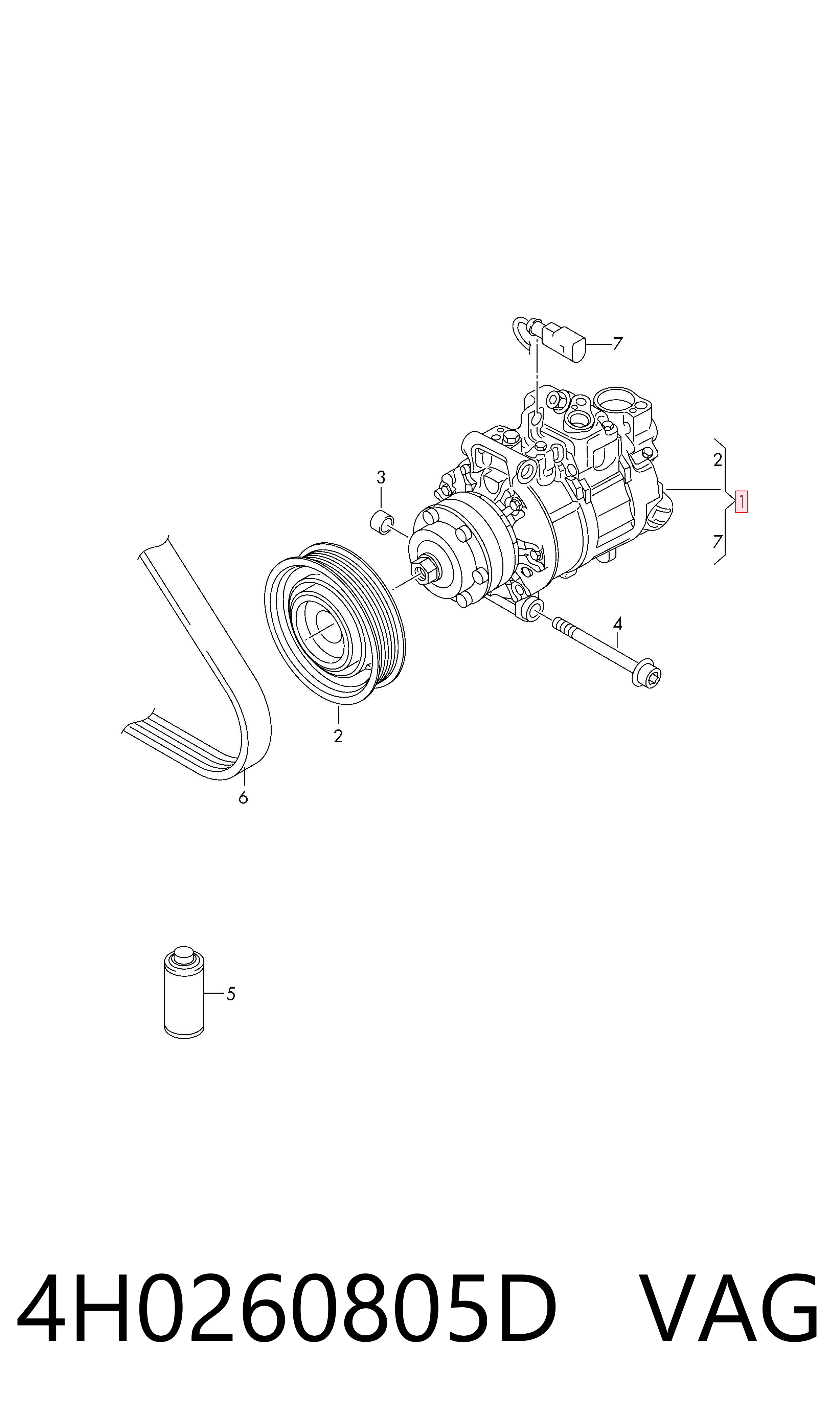 4H0260805D VAG