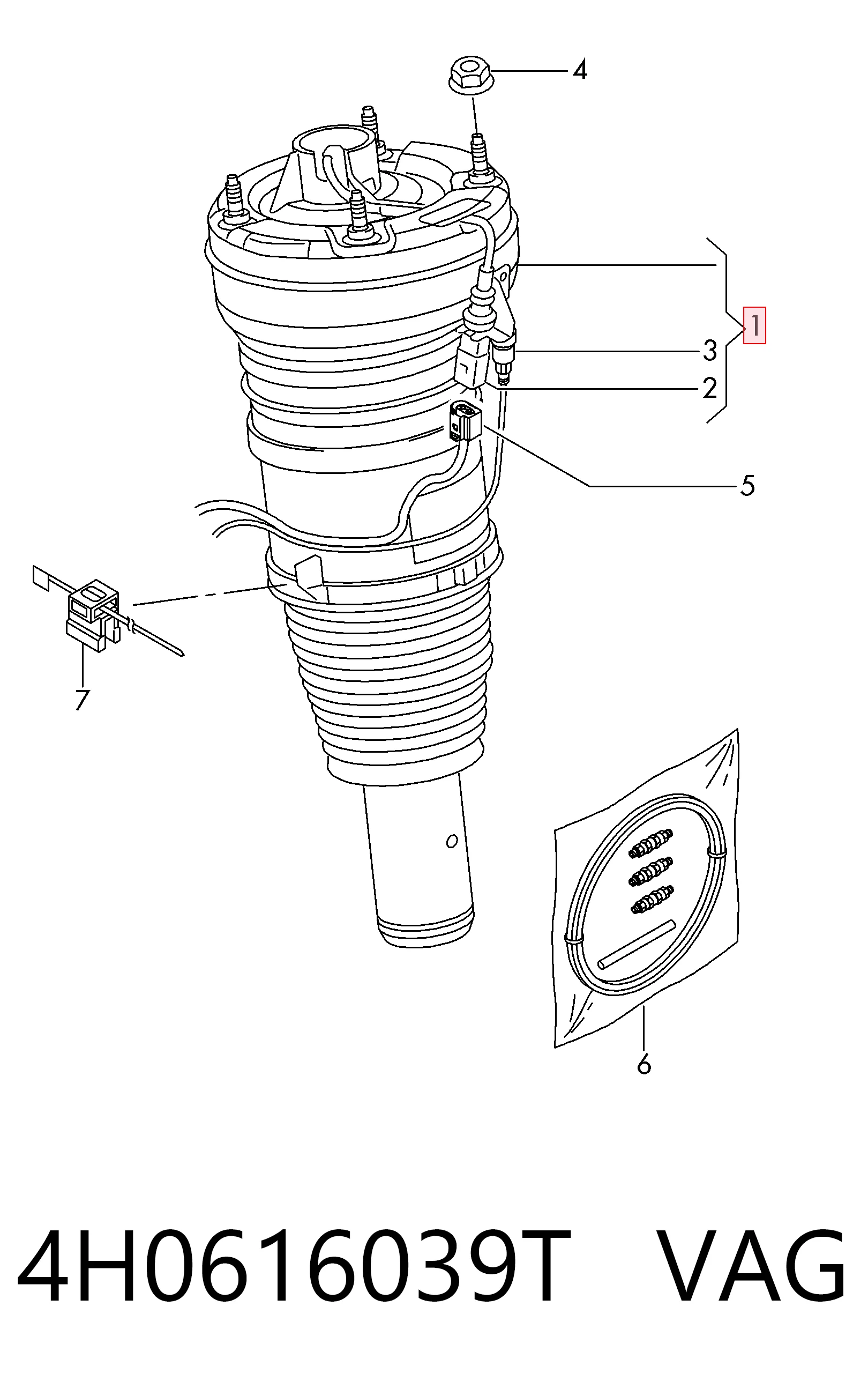 4H0616039T VAG