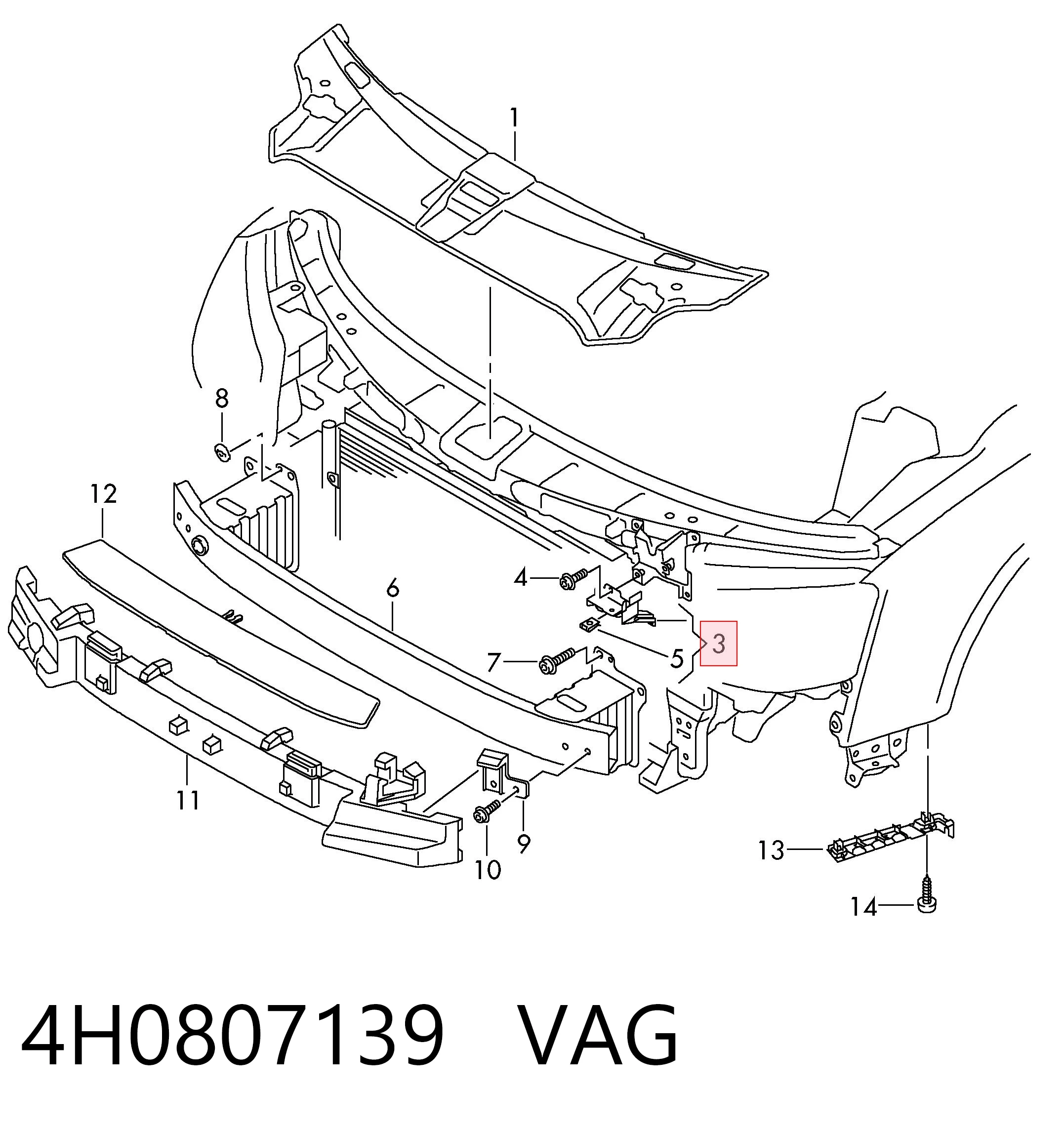 4H0807139 VAG 