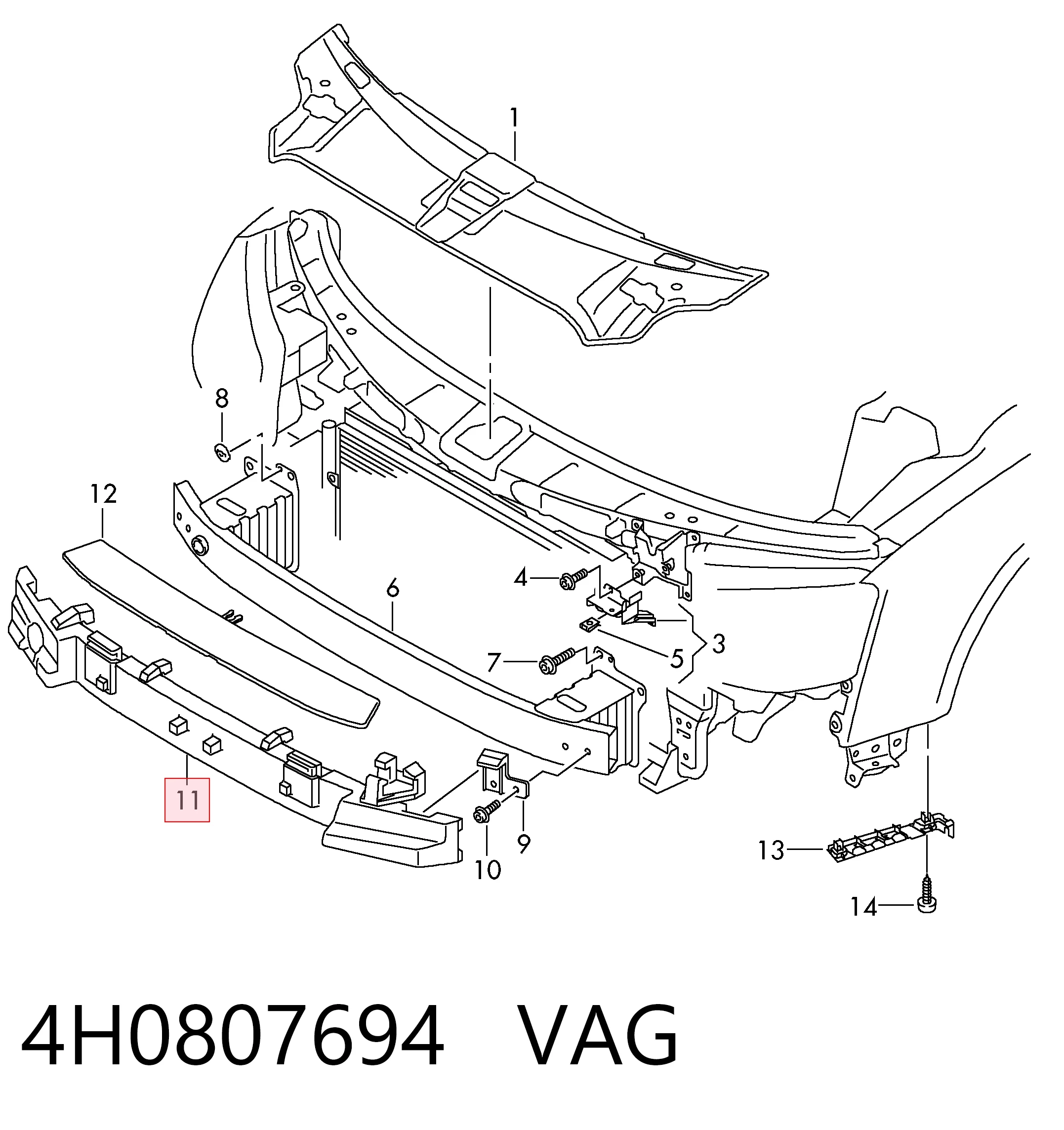 4H0807694 VAG