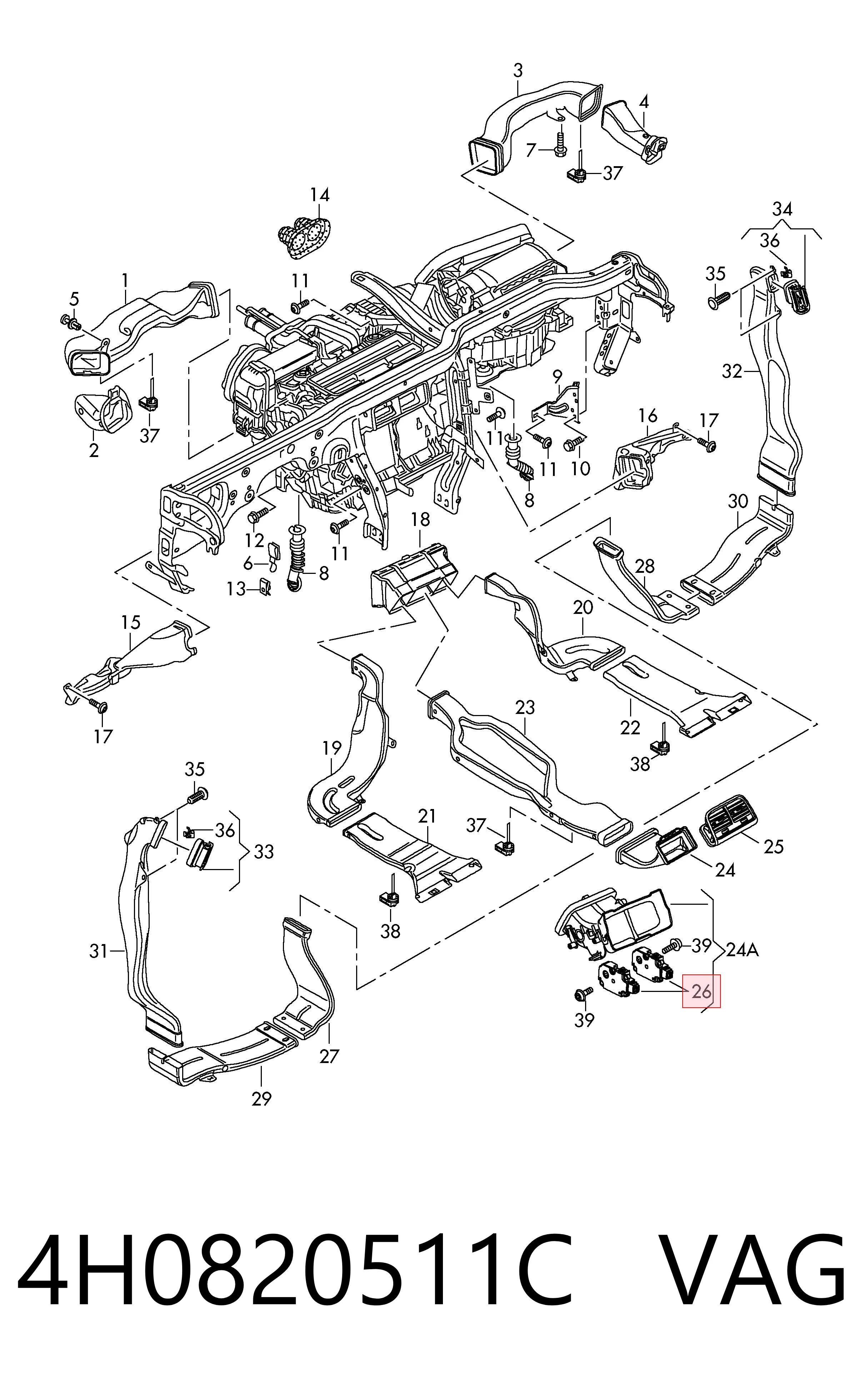 4H0820511C VAG 
