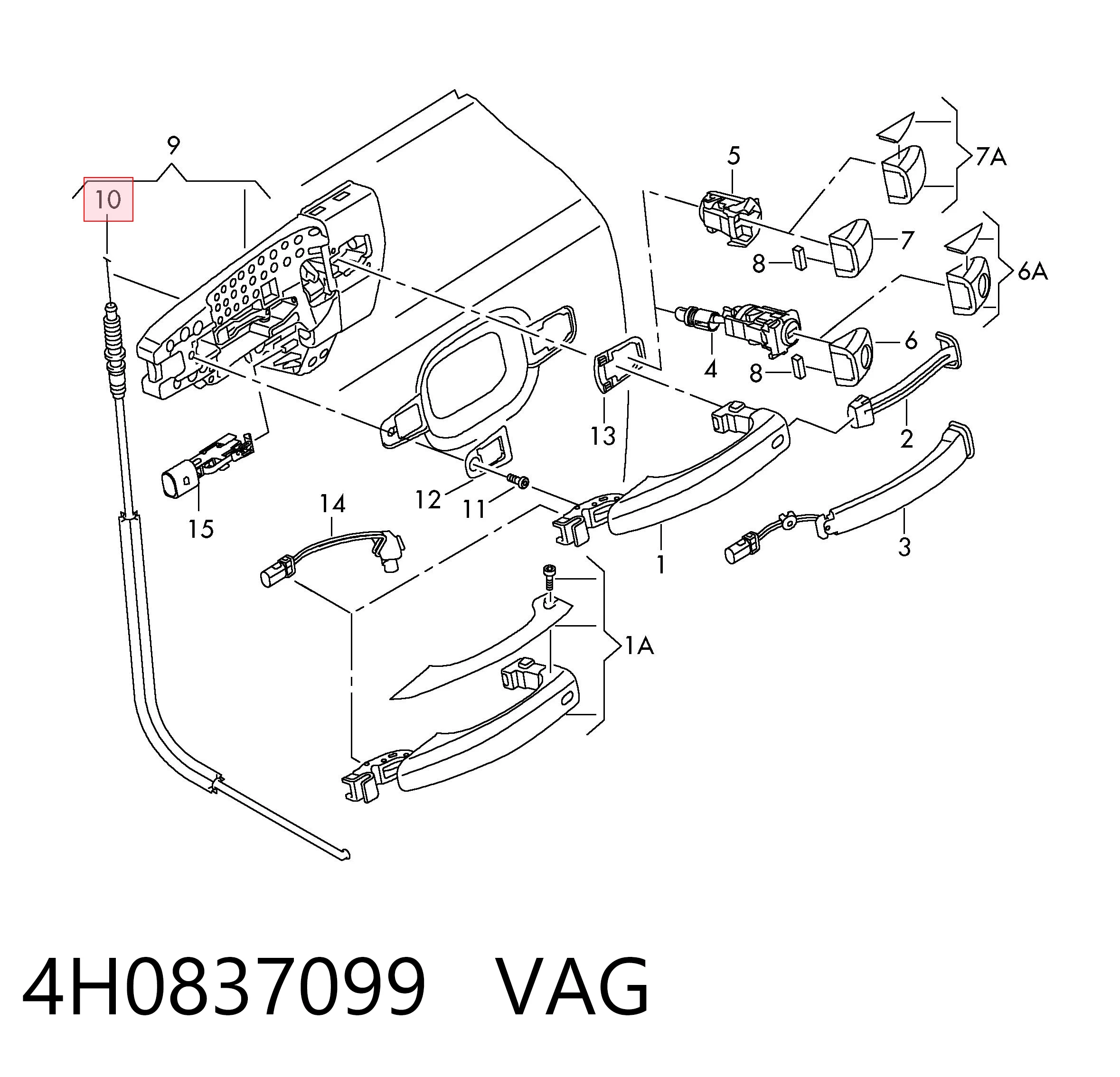 4H0837099 VAG