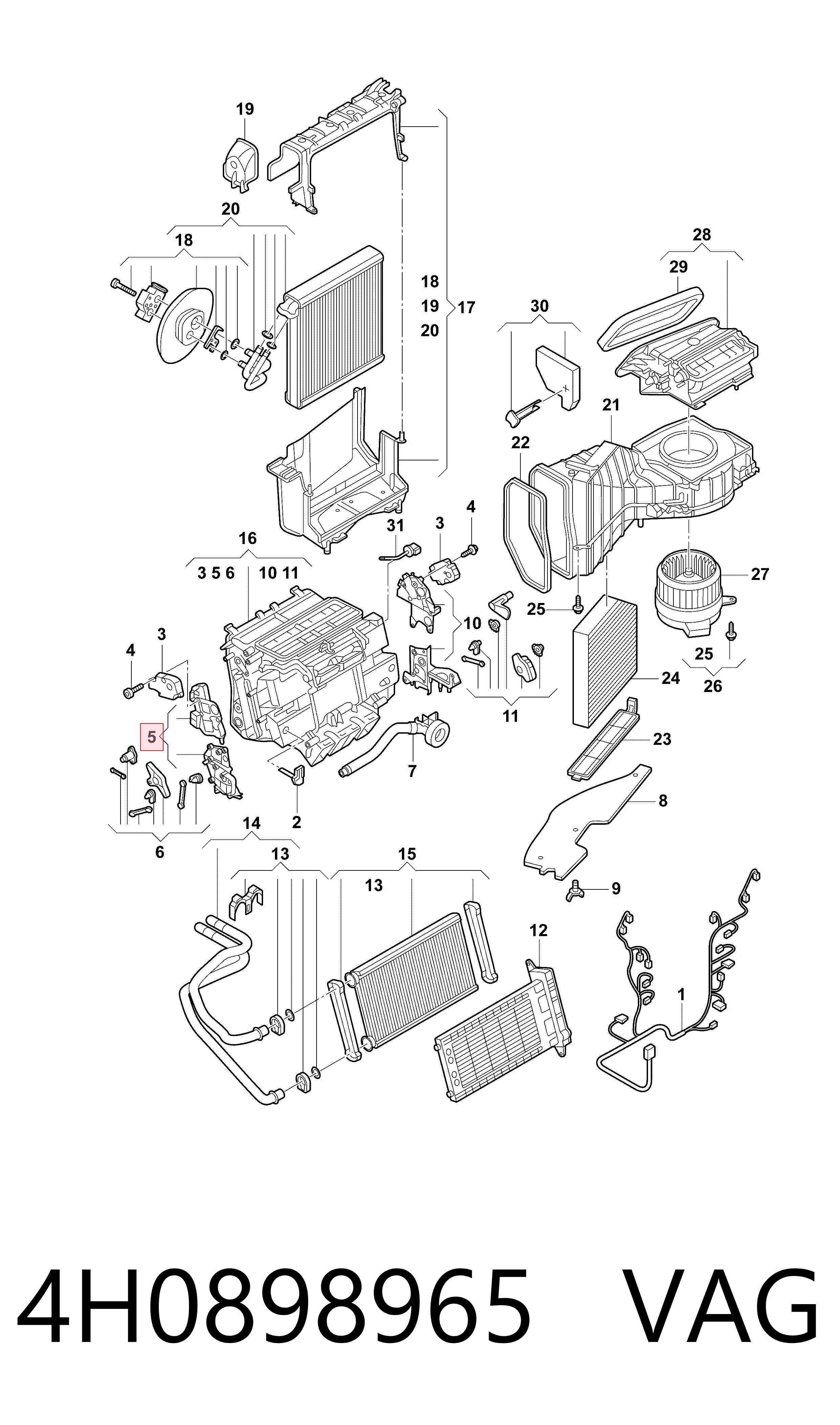 4H0898965 VAG 