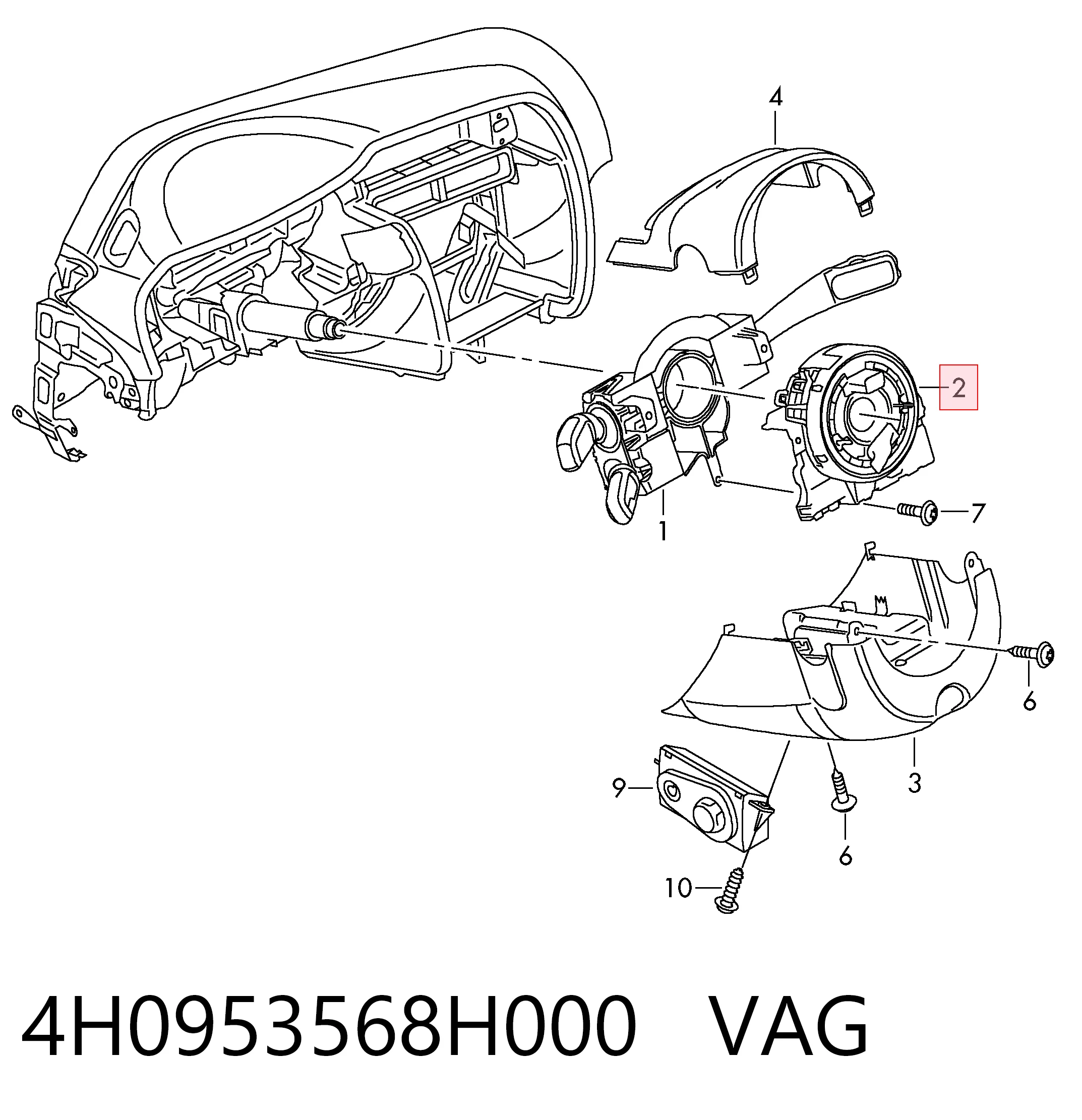 Anel AIRBAG de contato, cabo plano do volante Vemo V10720067 preço, a partir de 160,11 USD
