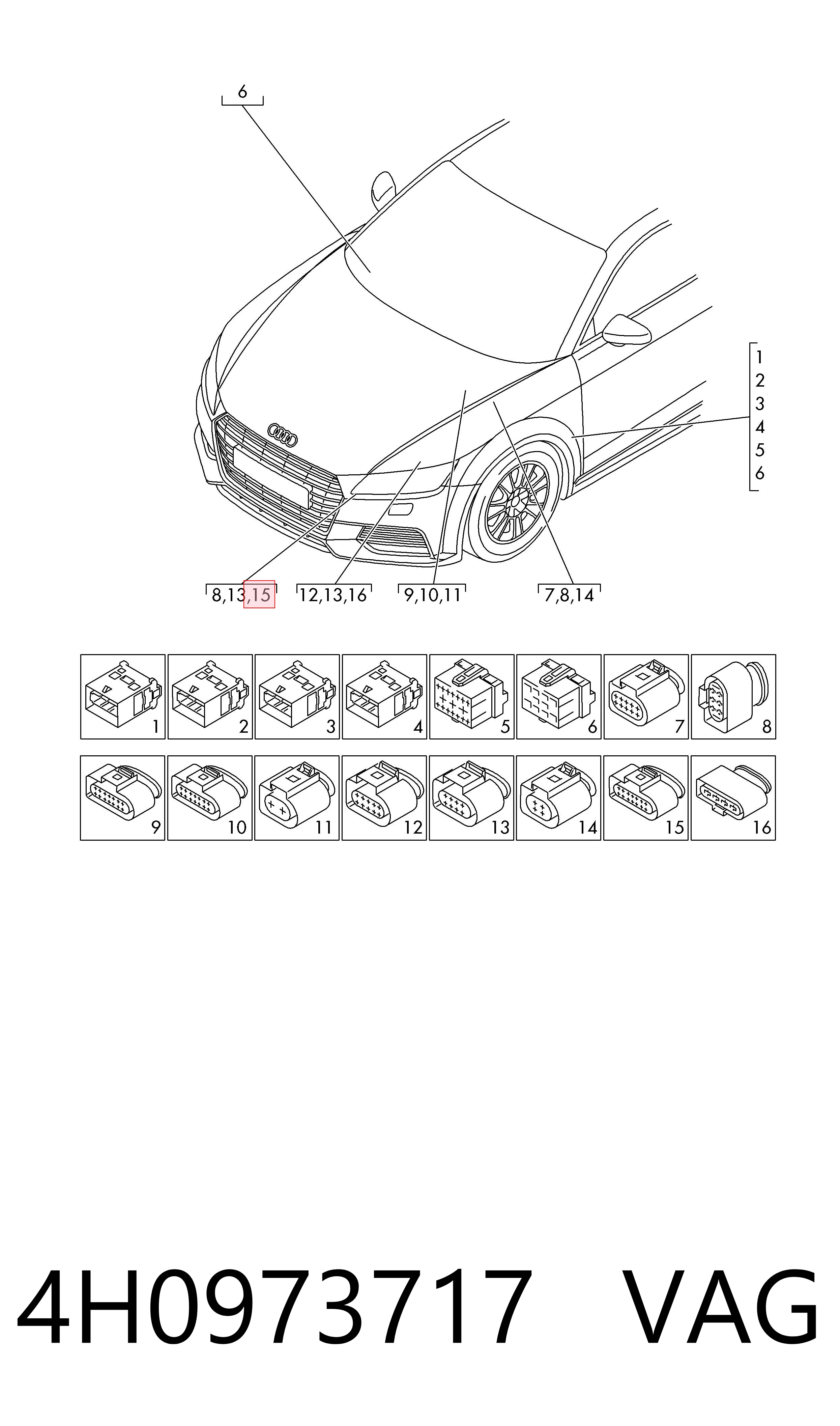 4H0973717 VAG 