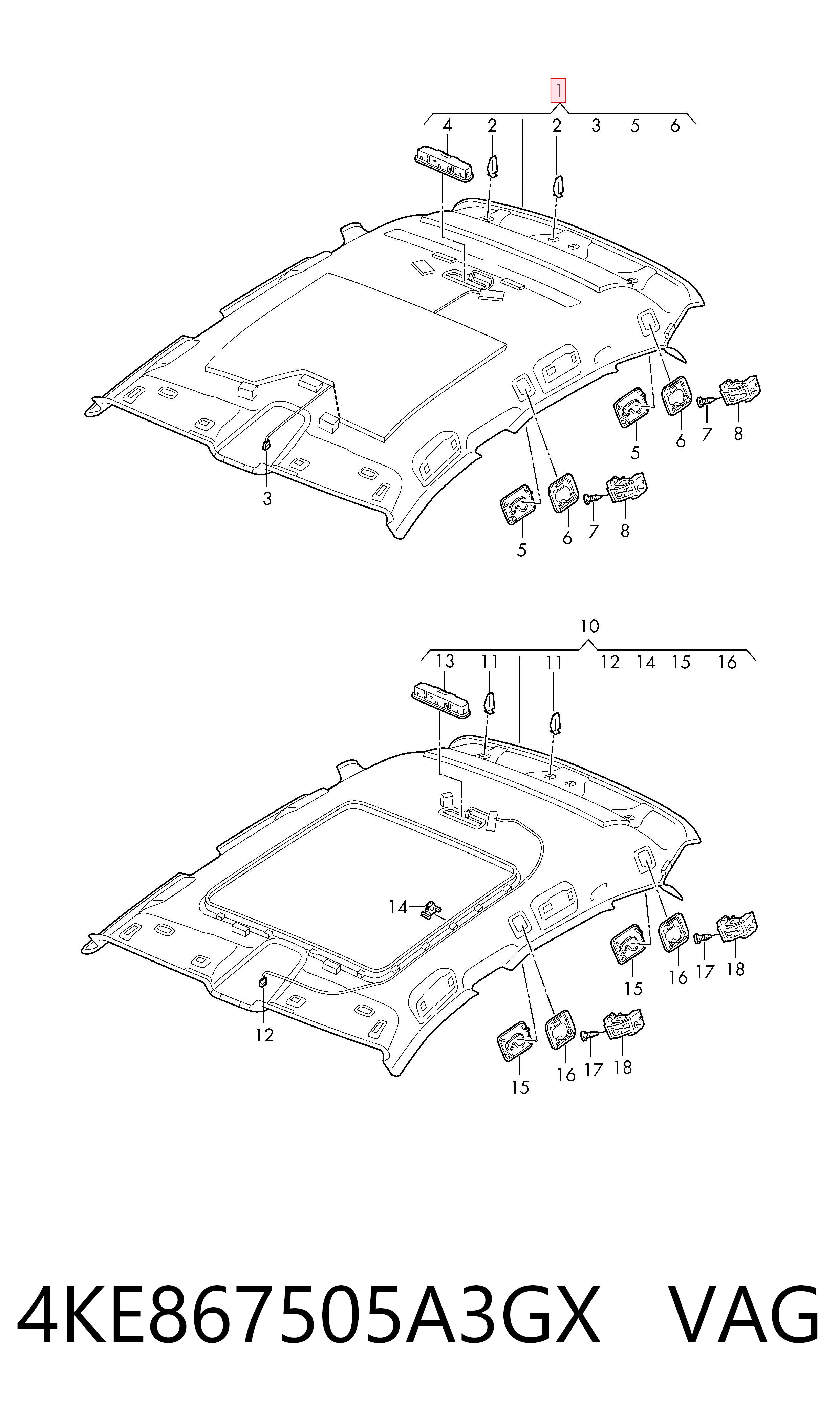 4KE867505A3GX VAG