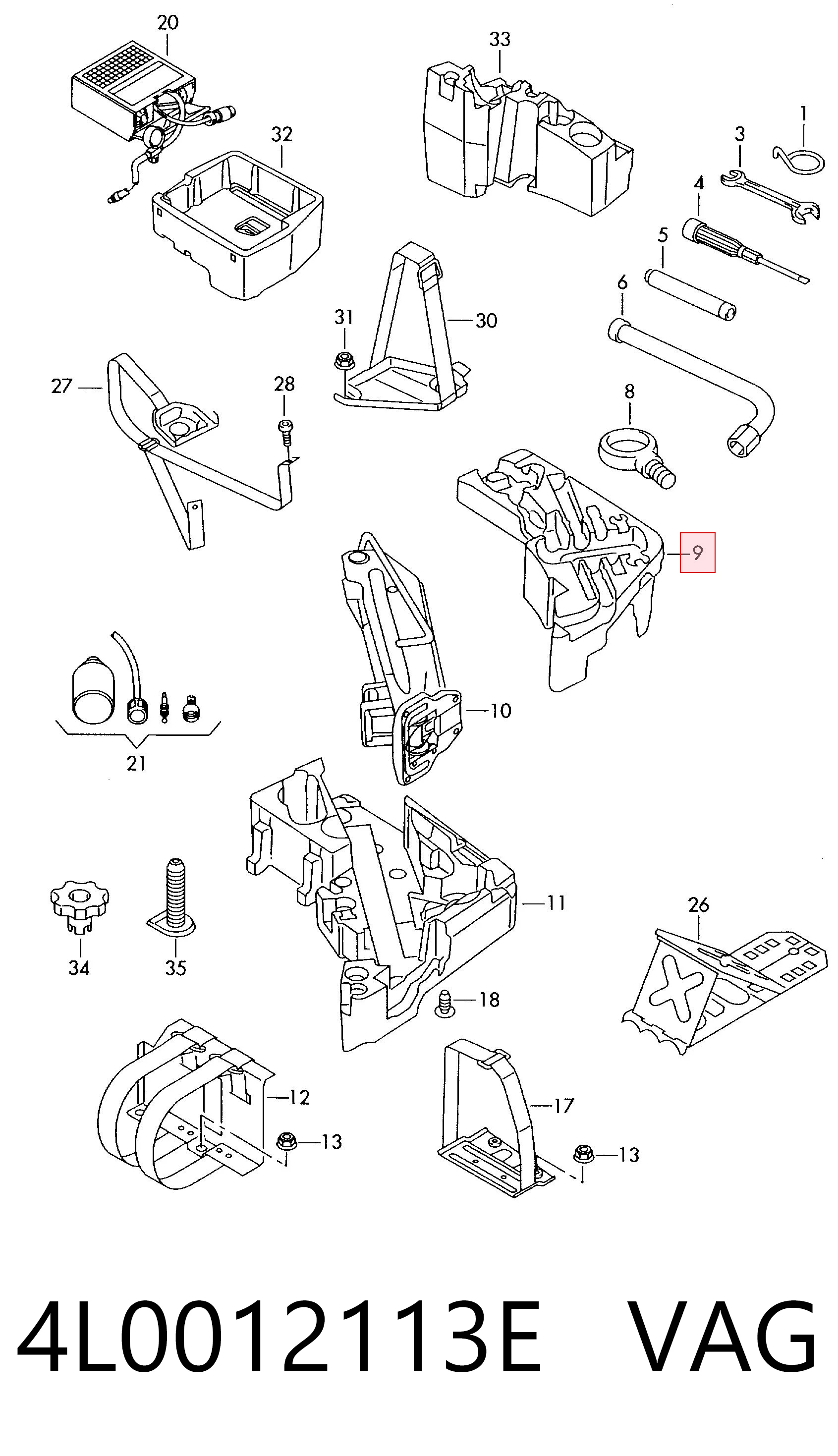 4L0012113E VAG