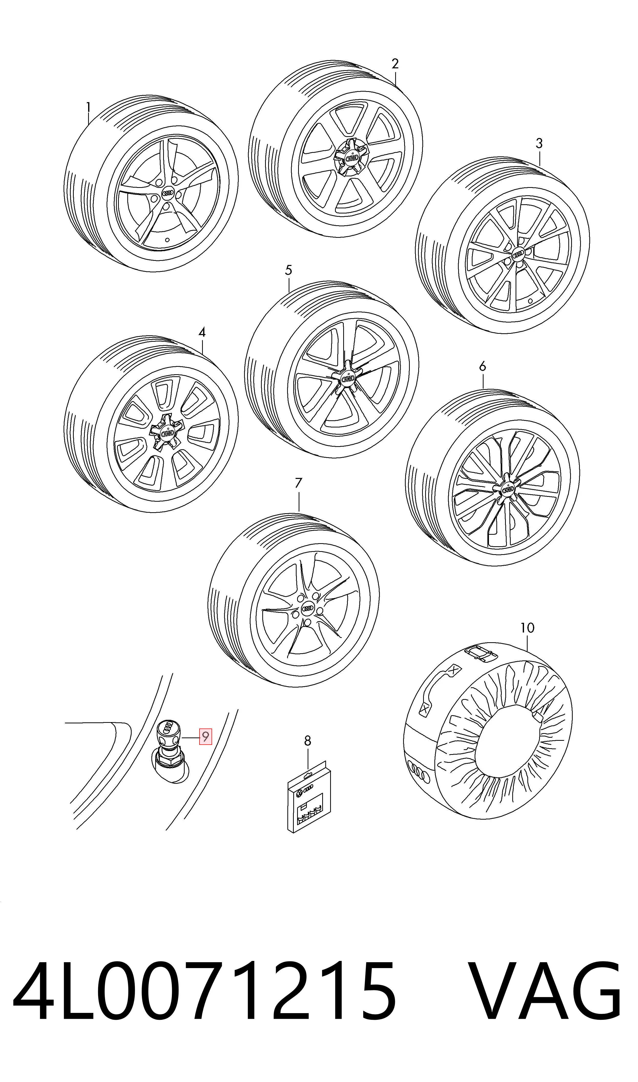4L0071215 VAG 
