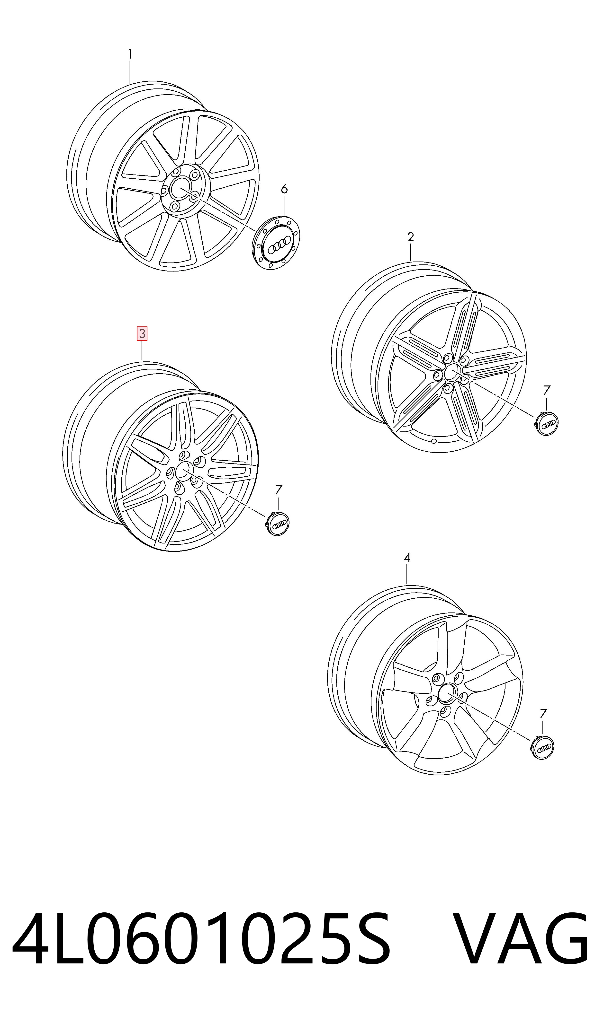 4L0601025S VAG