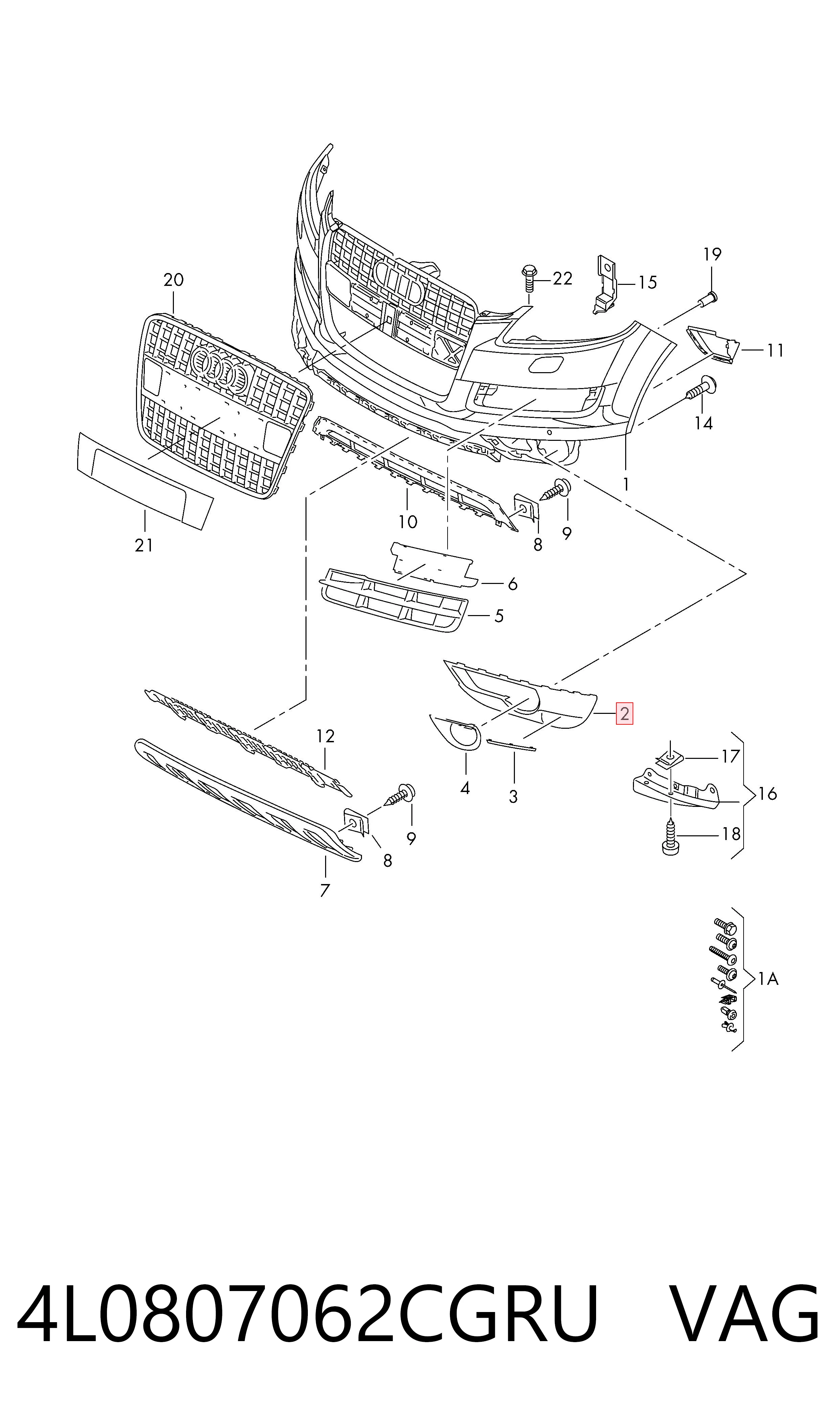4L0807062CGRU VAG