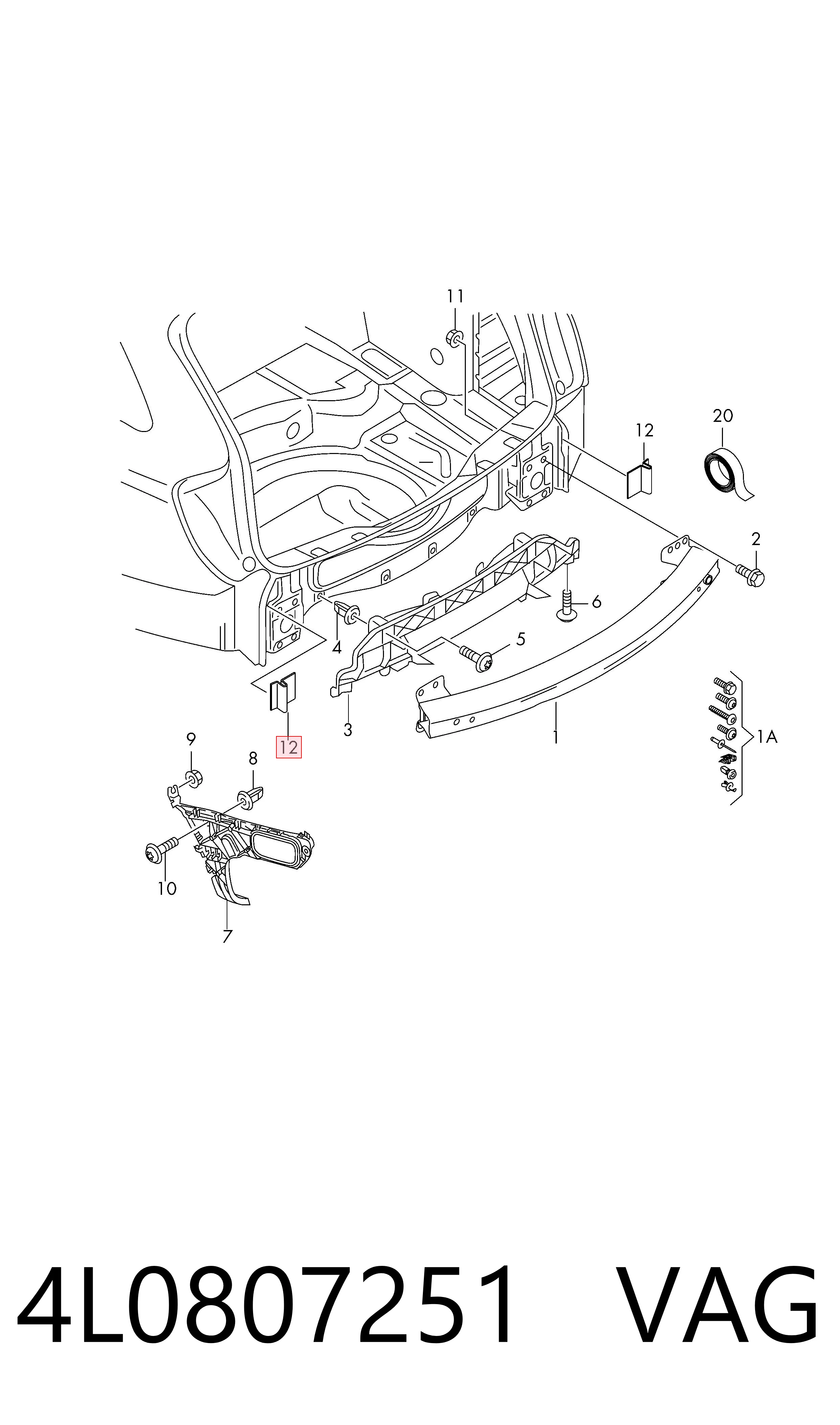 4L0807251 VAG
