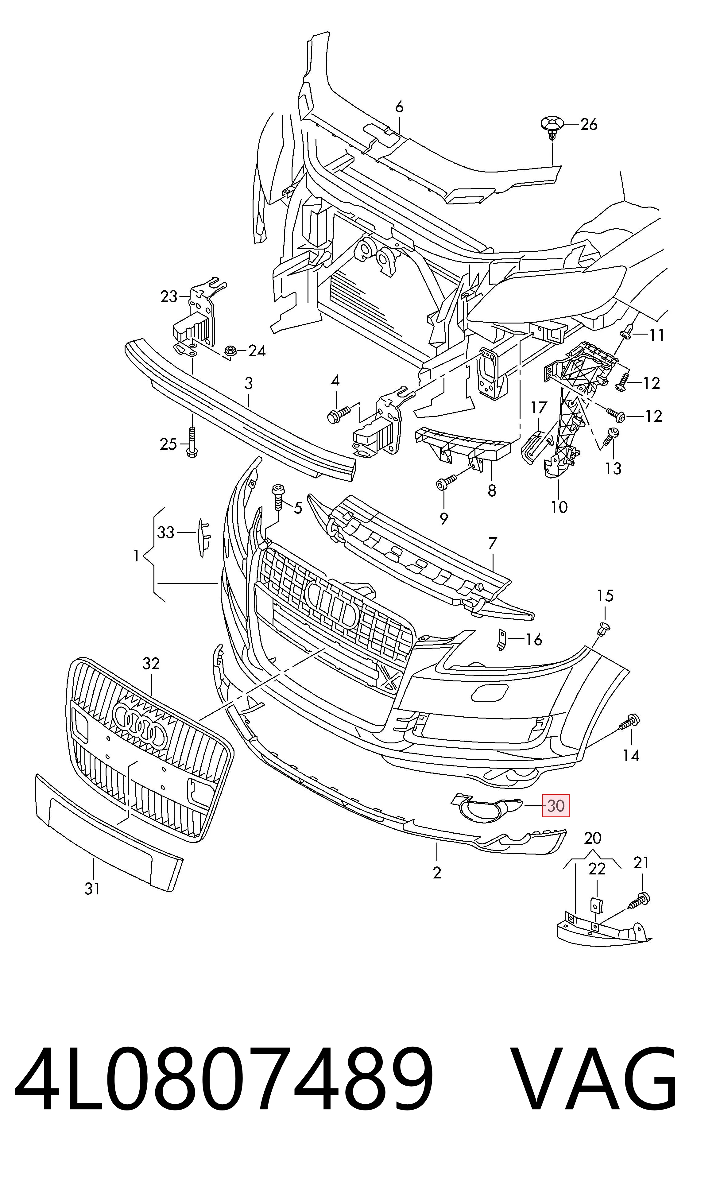 4L0807489 VAG
