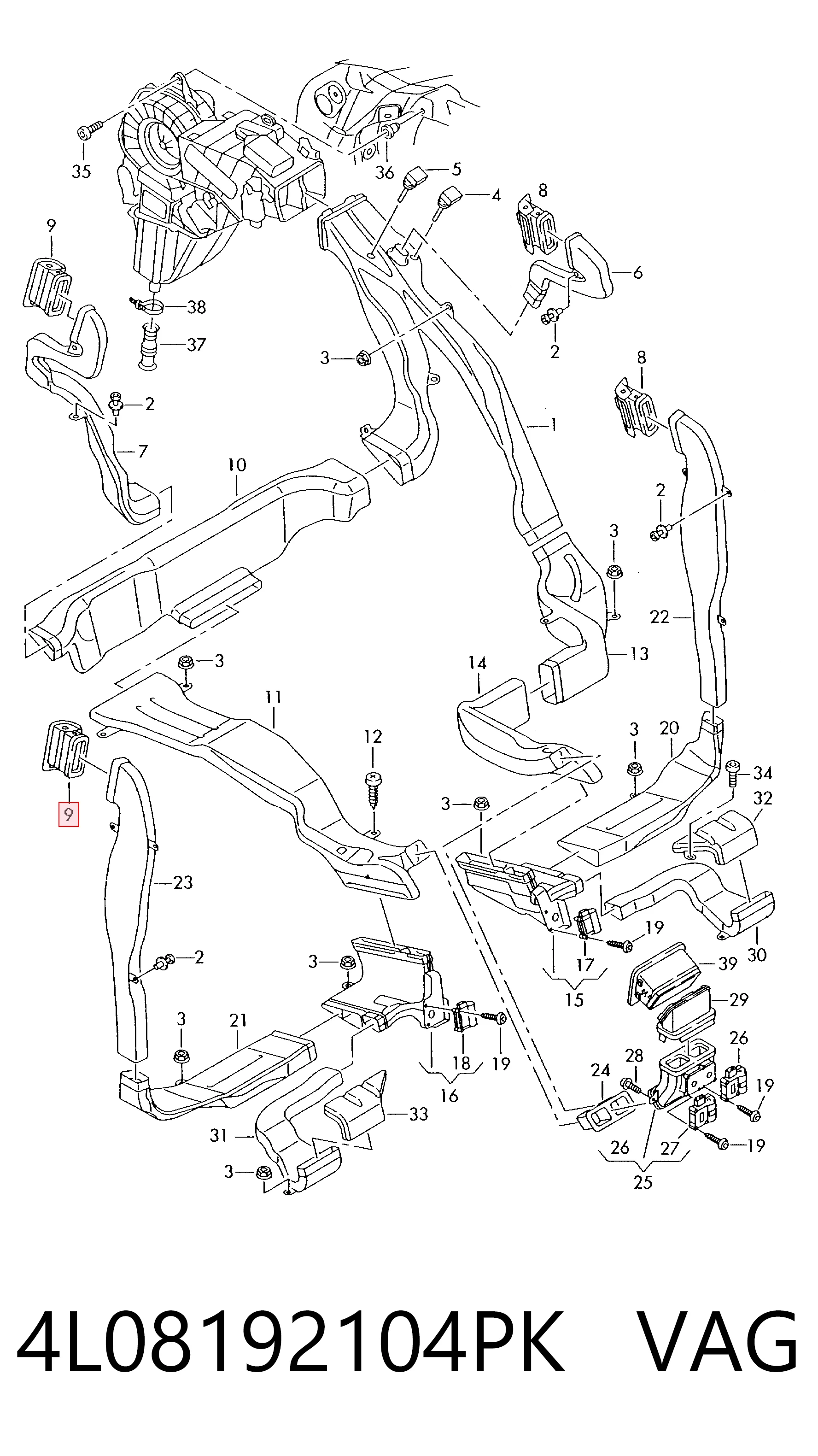 4L08192104PK VAG