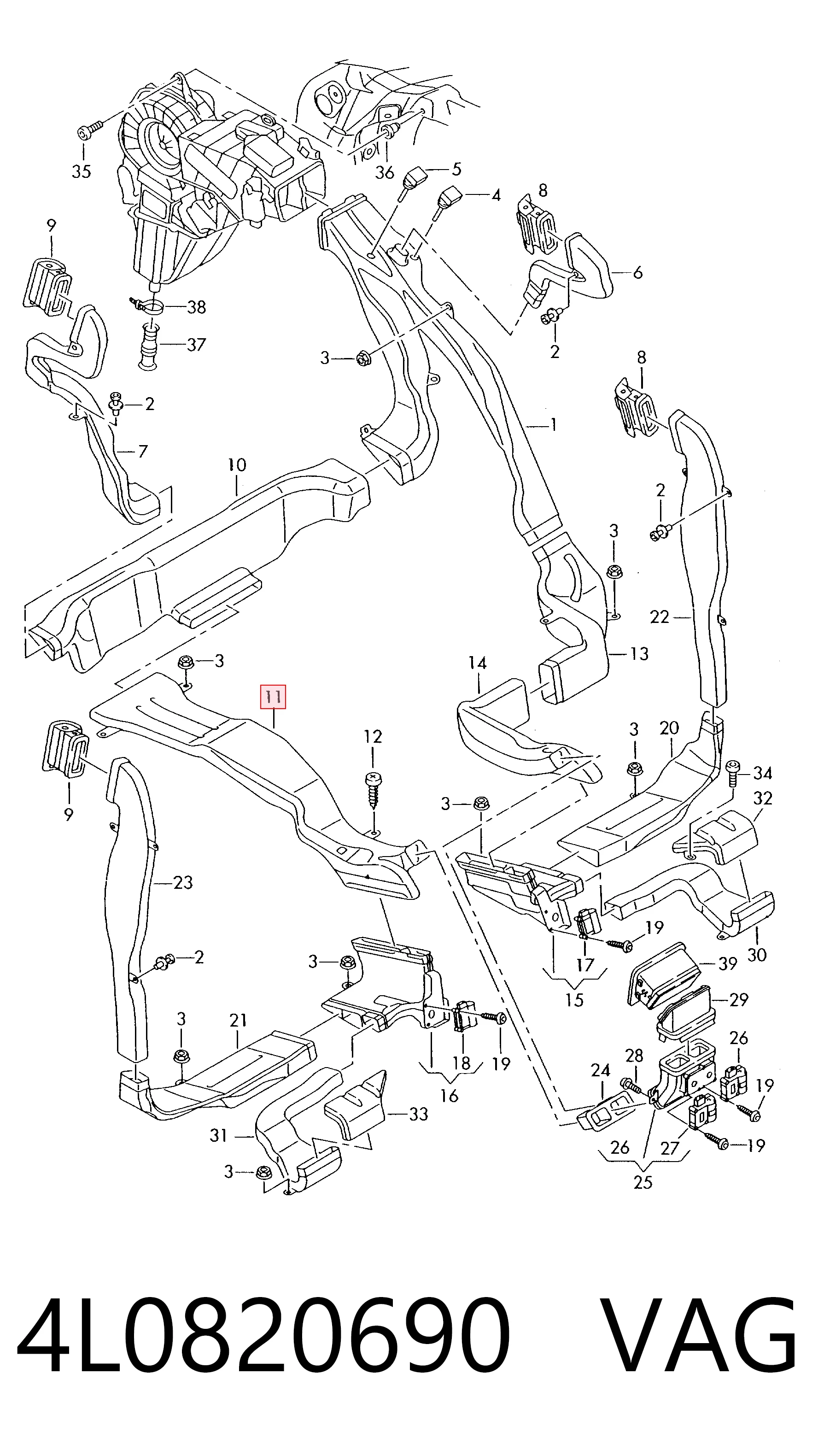 4L0820690 VAG