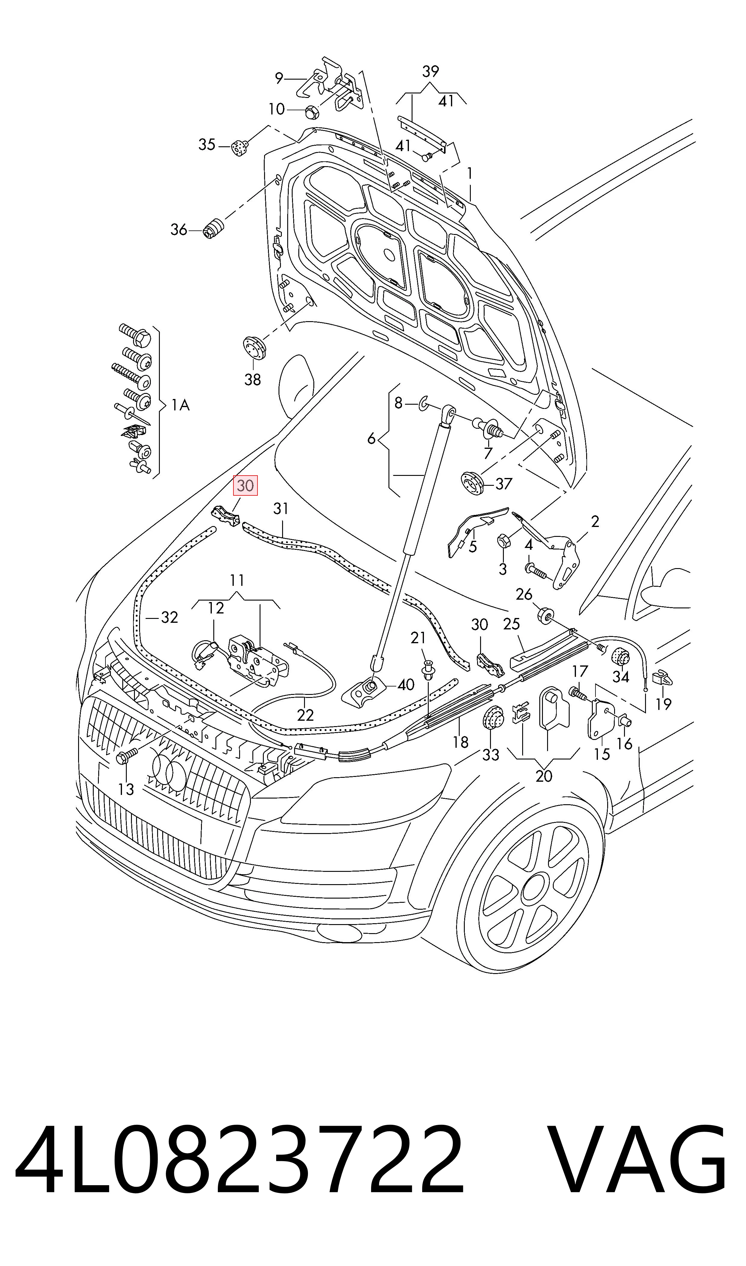 4L0823722 VAG 