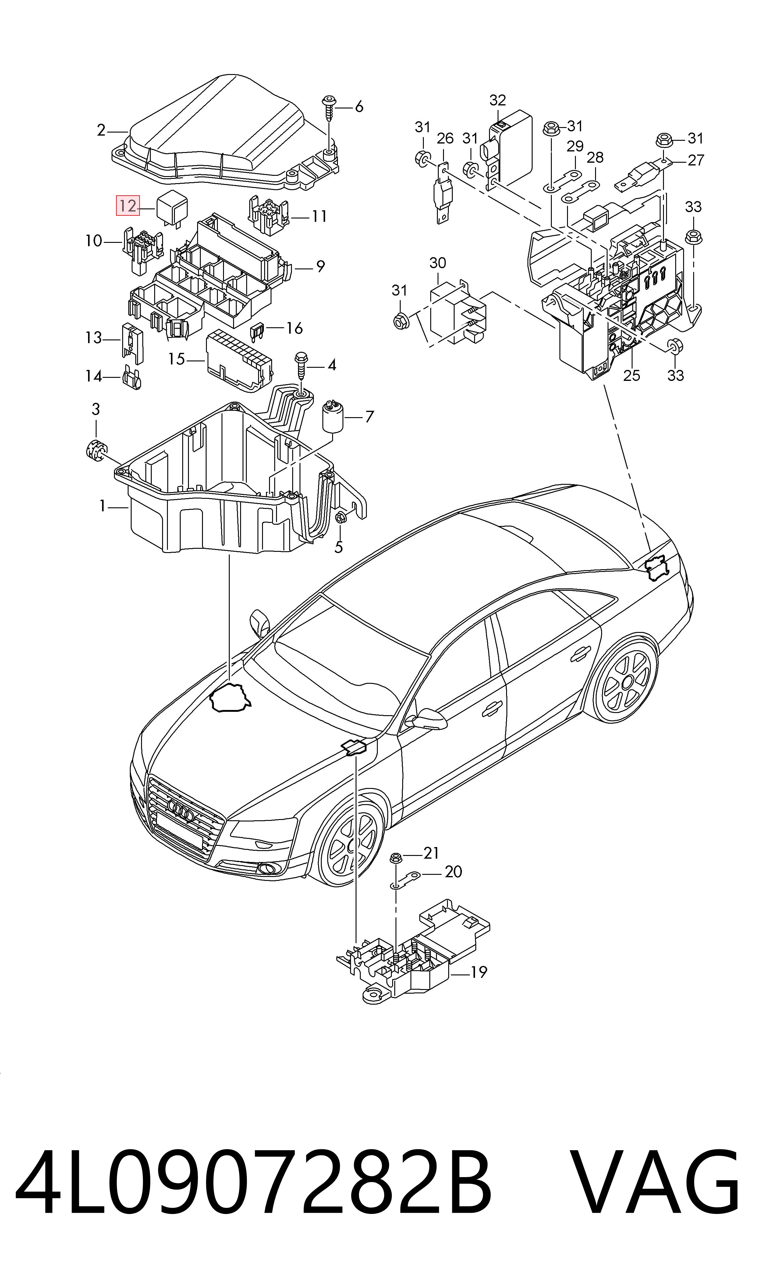 4L0907282B VAG