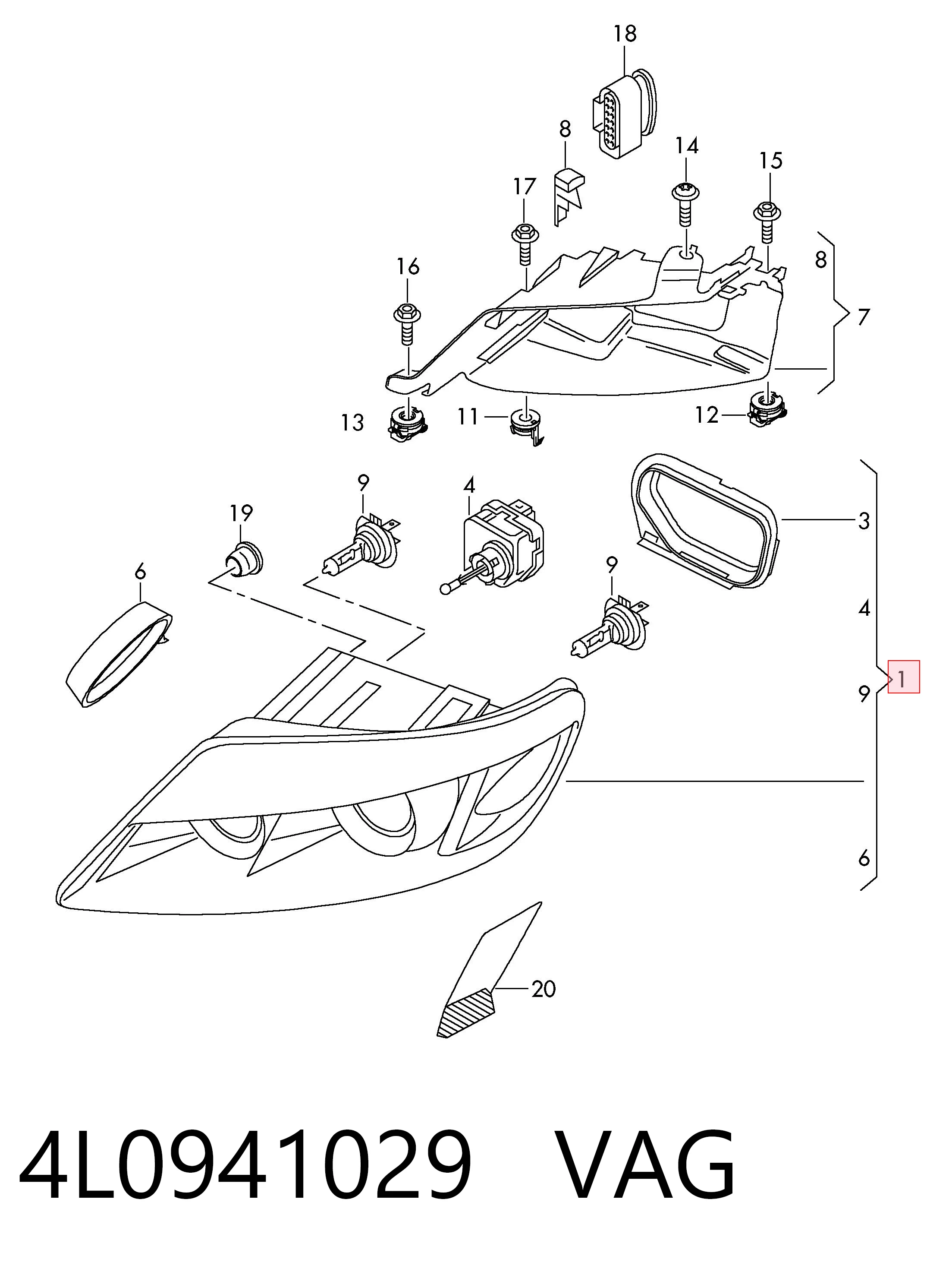 4L0941029 VAG