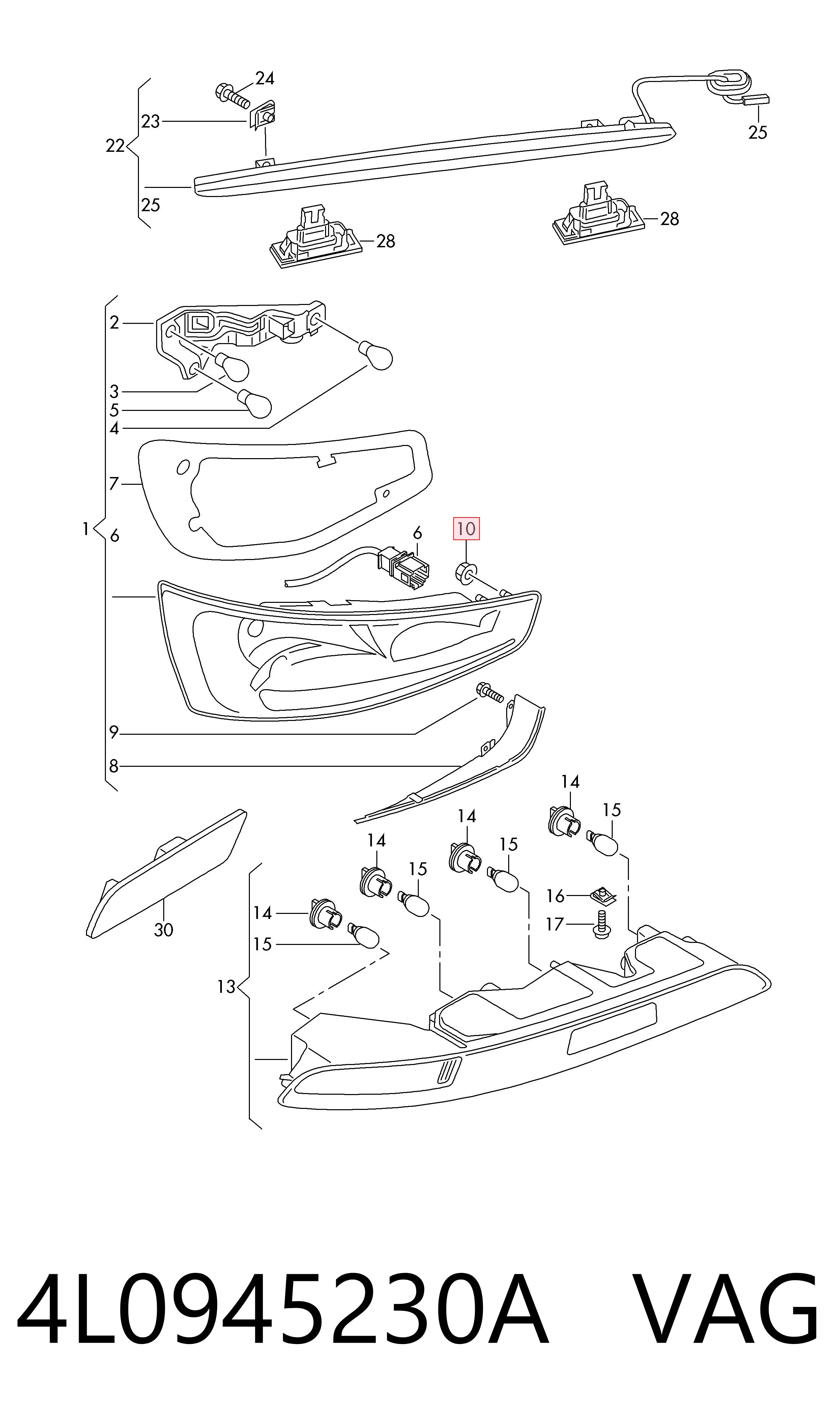 4L0945230A VAG 