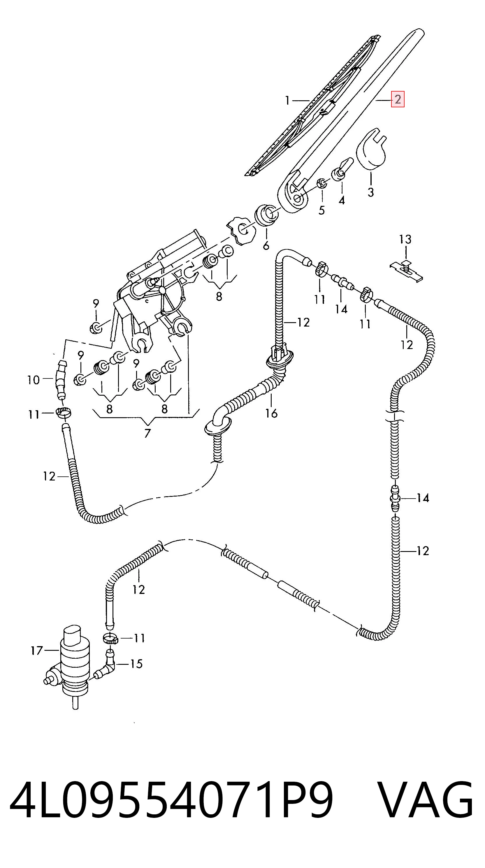 4L09554071P9 VAG