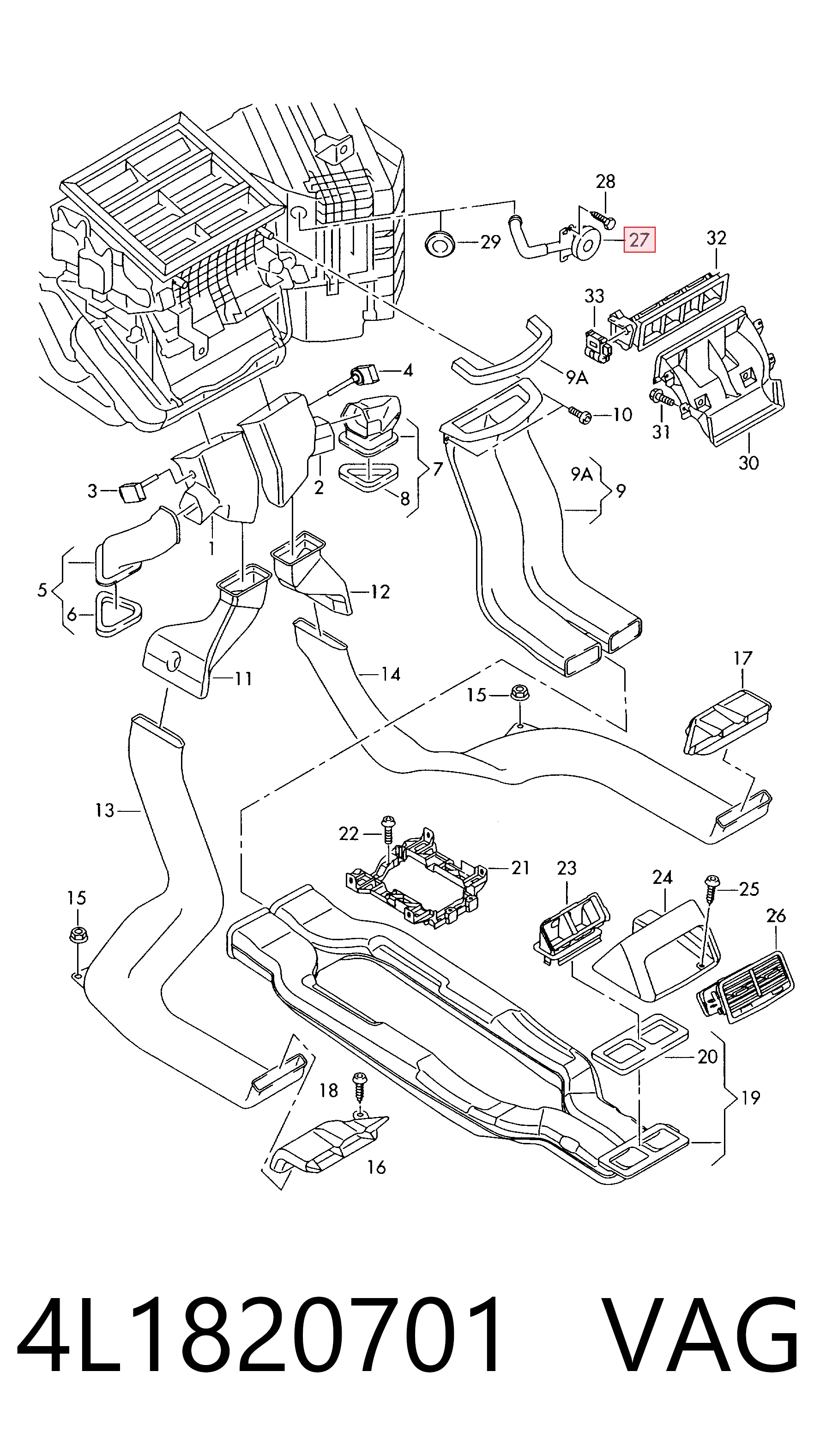 4L1820701 VAG