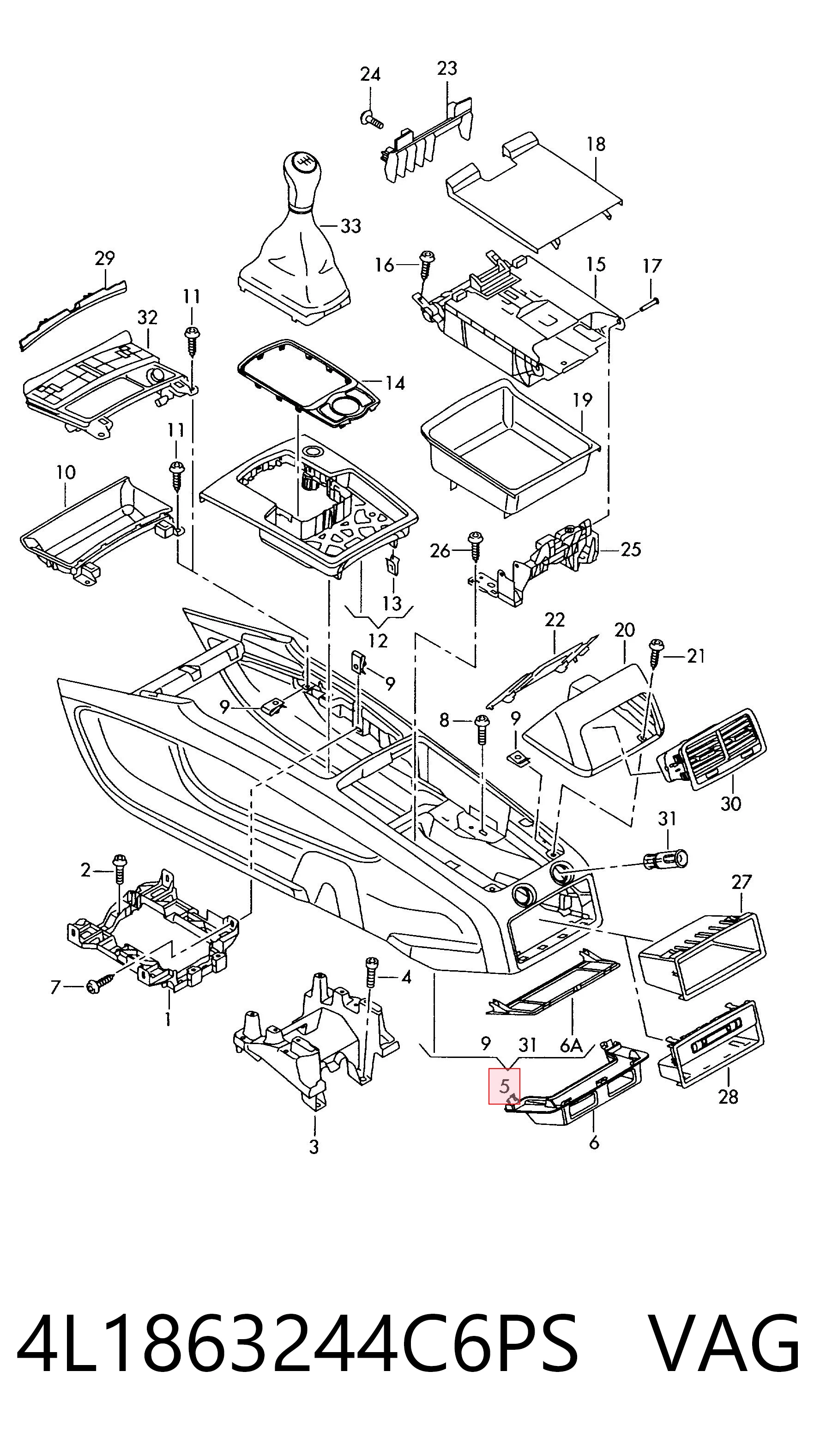 4L1863244C6PS VAG