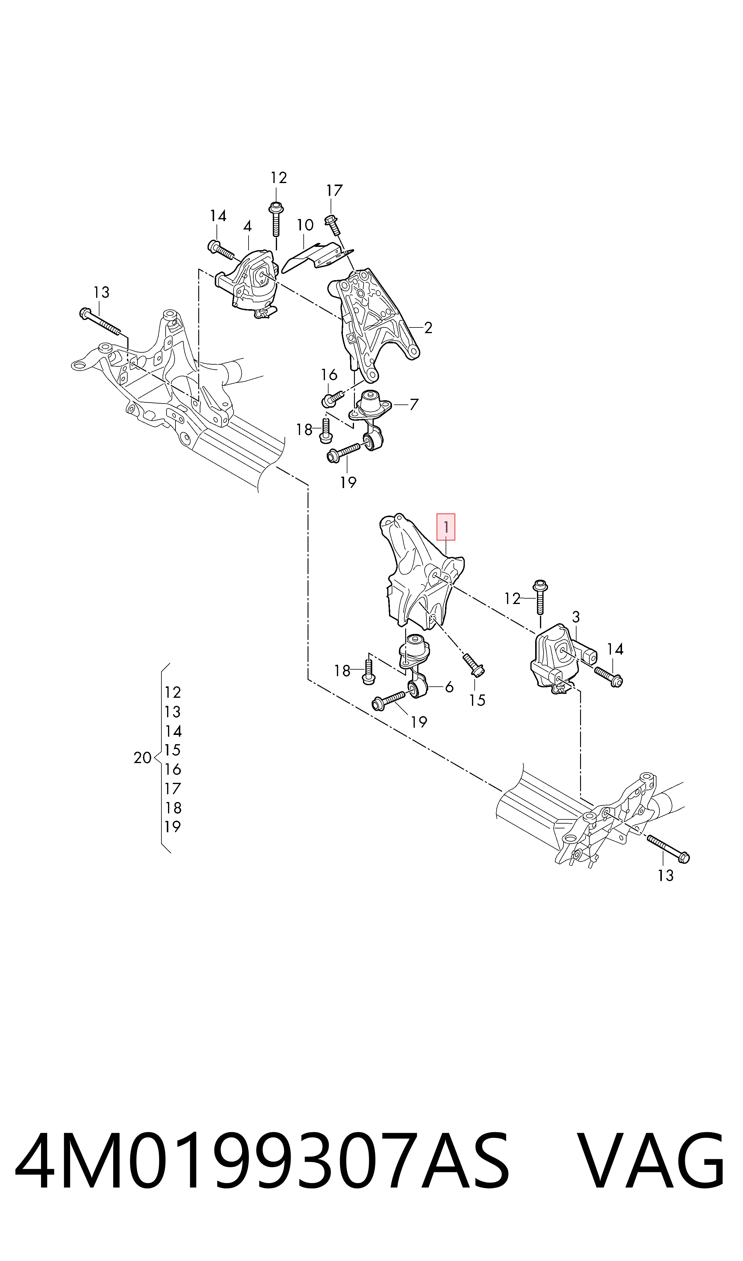 4M0199307AS VAG