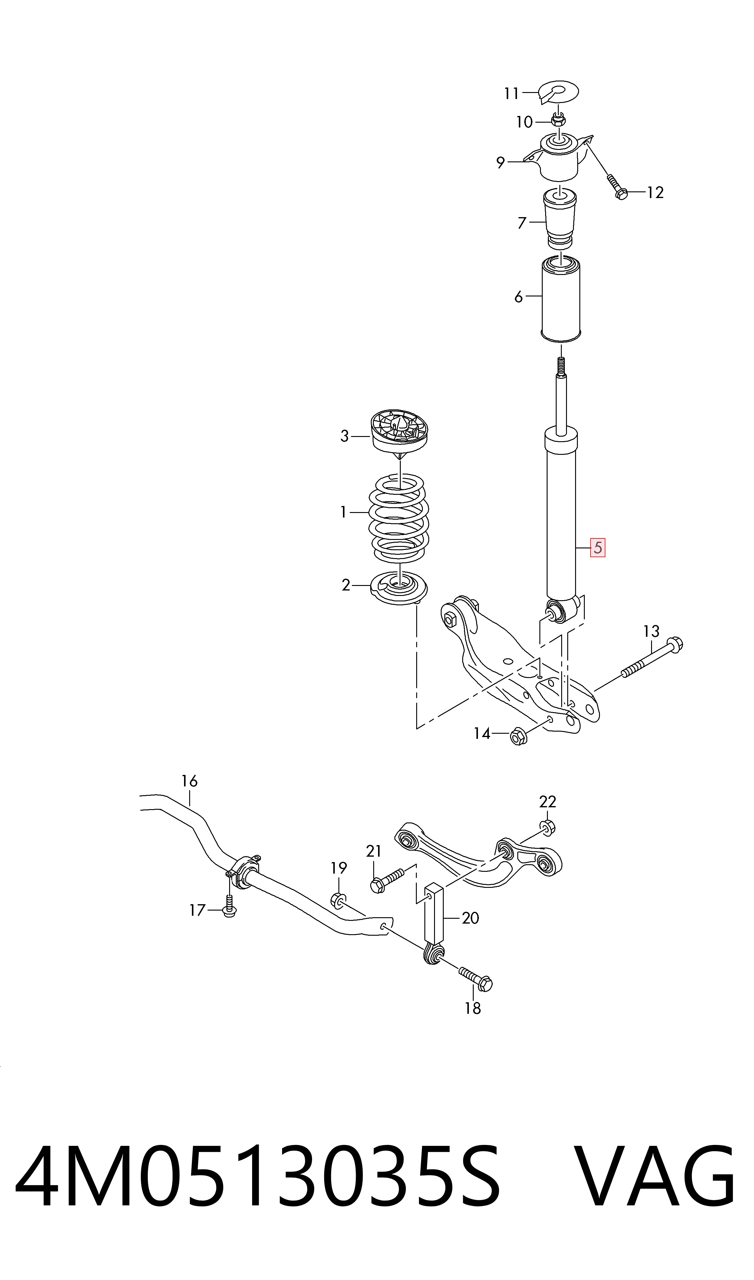 Compre 111524 Maxgear Amortecedor traseiro