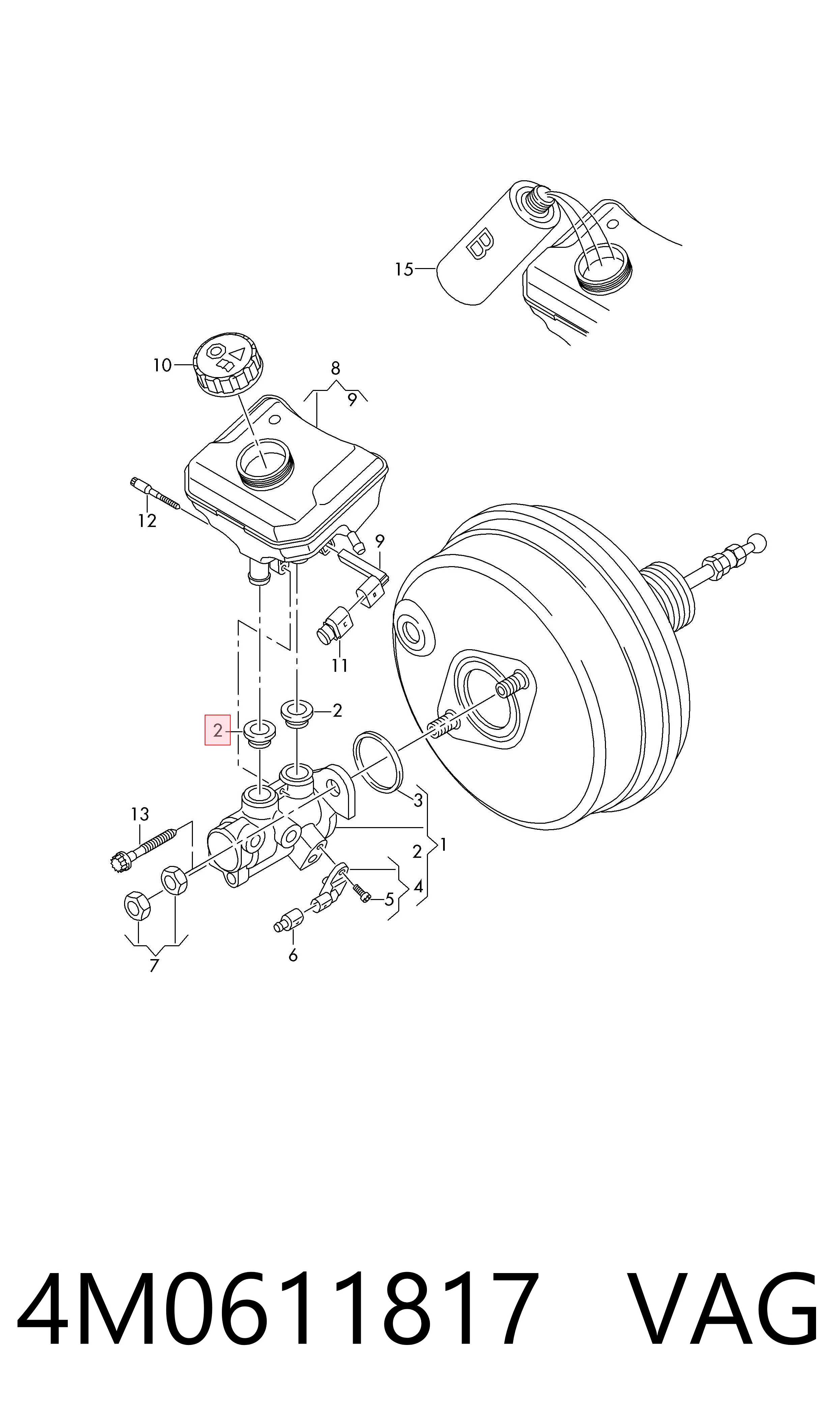 4M0611817 VAG