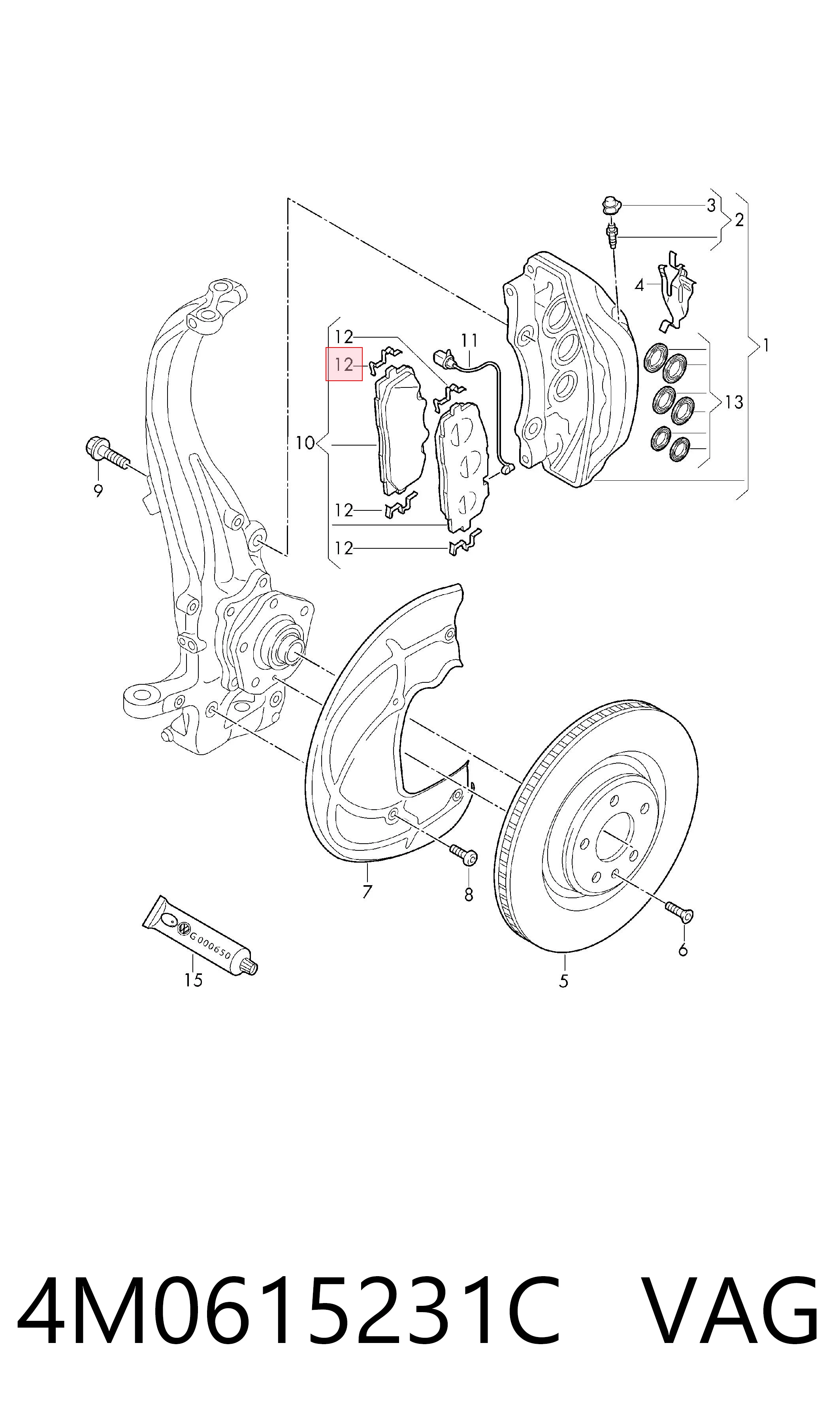 4M0615231C VAG 
