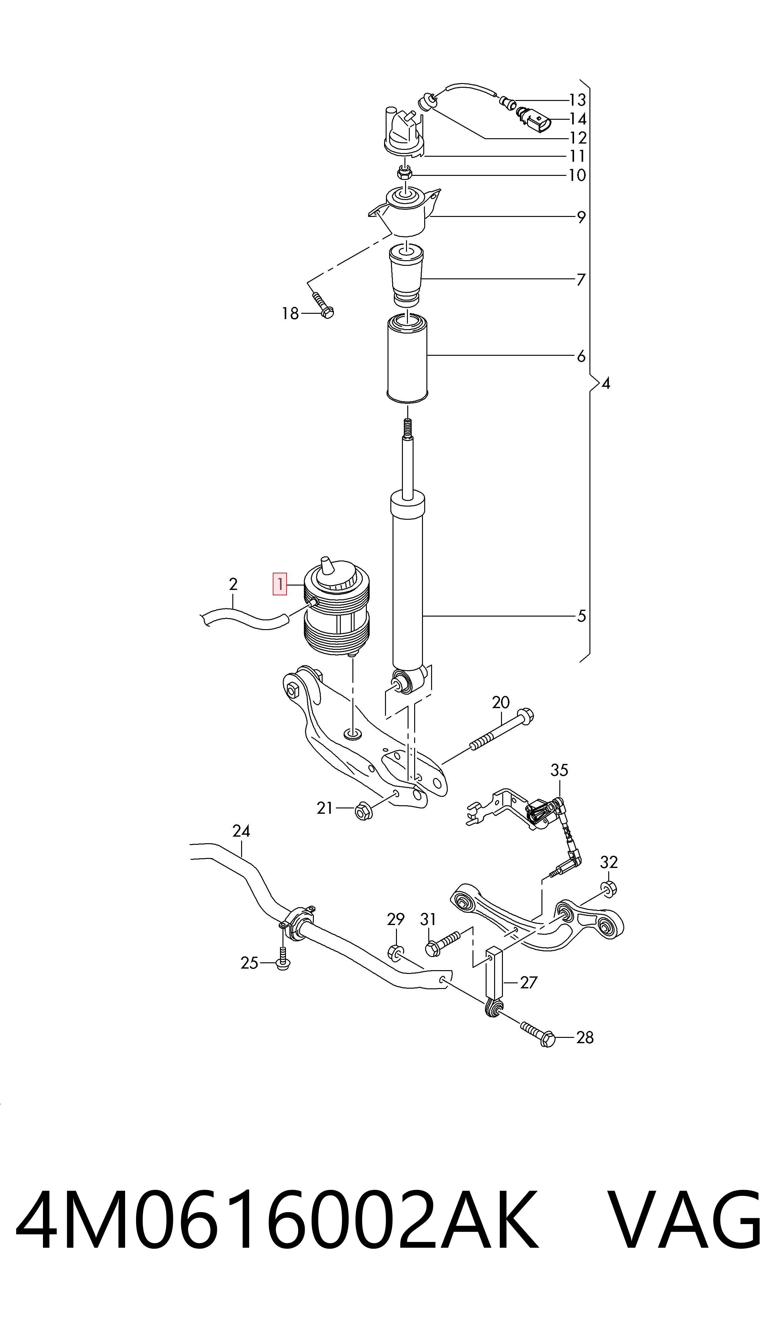 4M0616002AK VAG