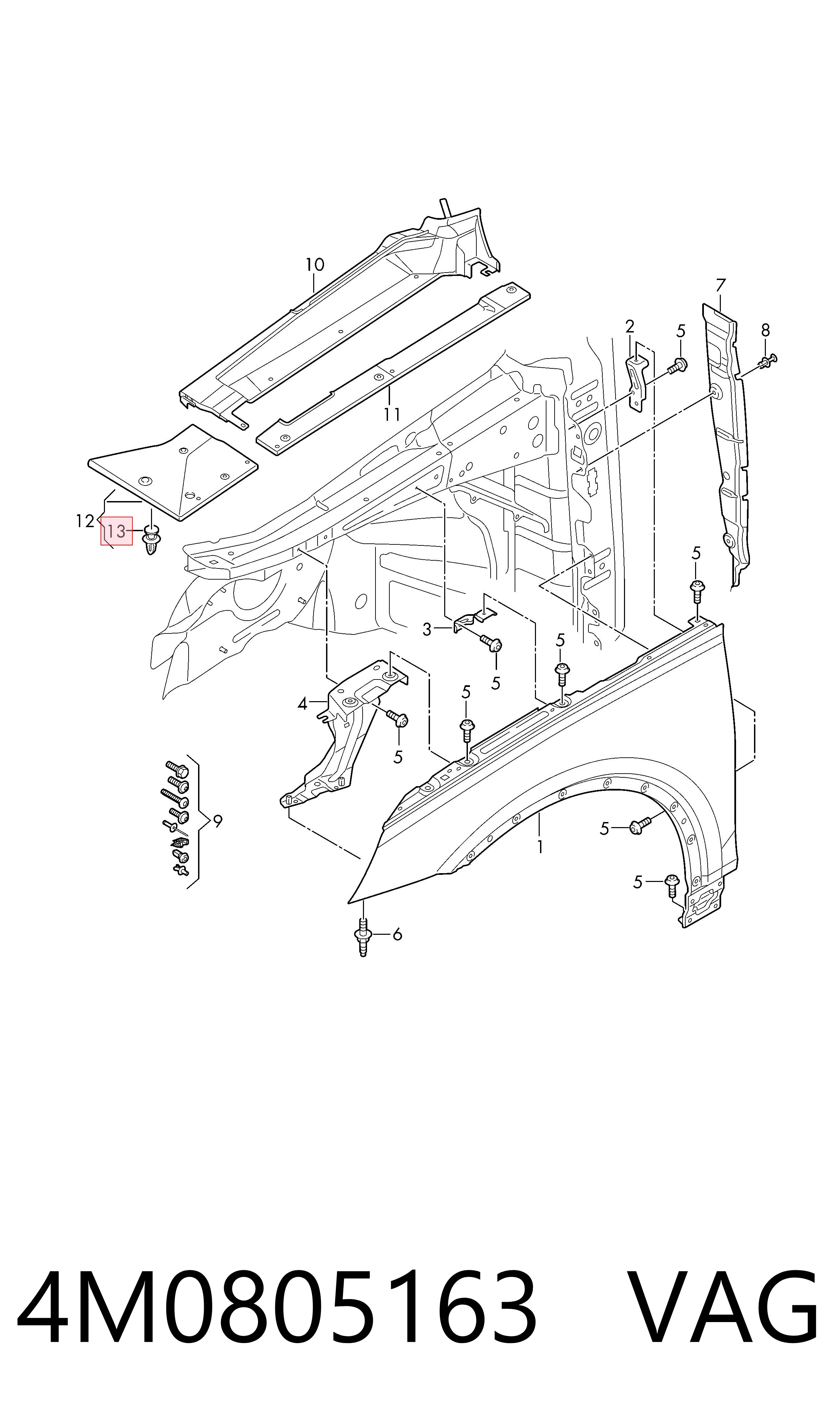 Cápsula de tampa decorativa de motor VAG 4M0805163 preço, a partir de 2,65 USD