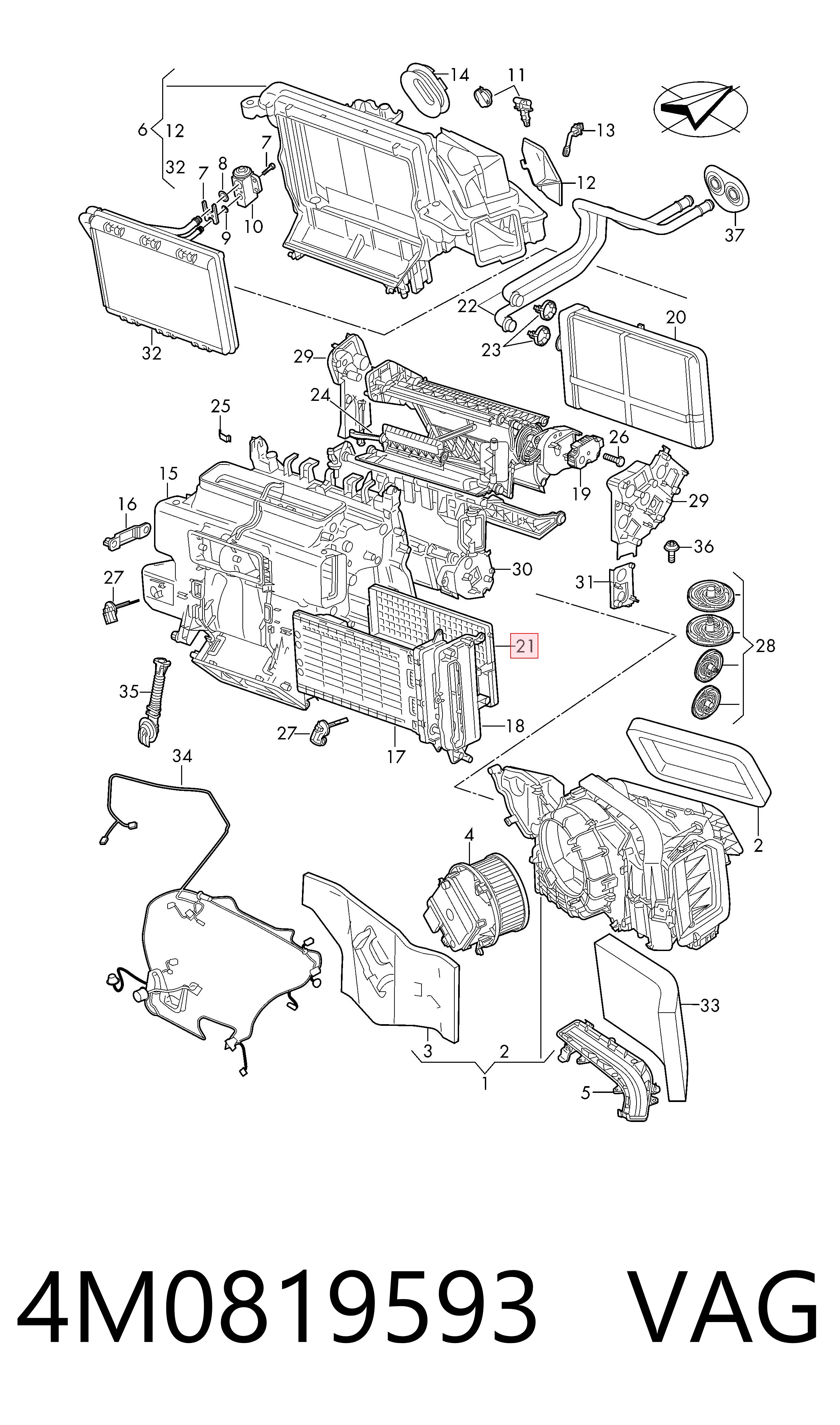 4M0819593 VAG 