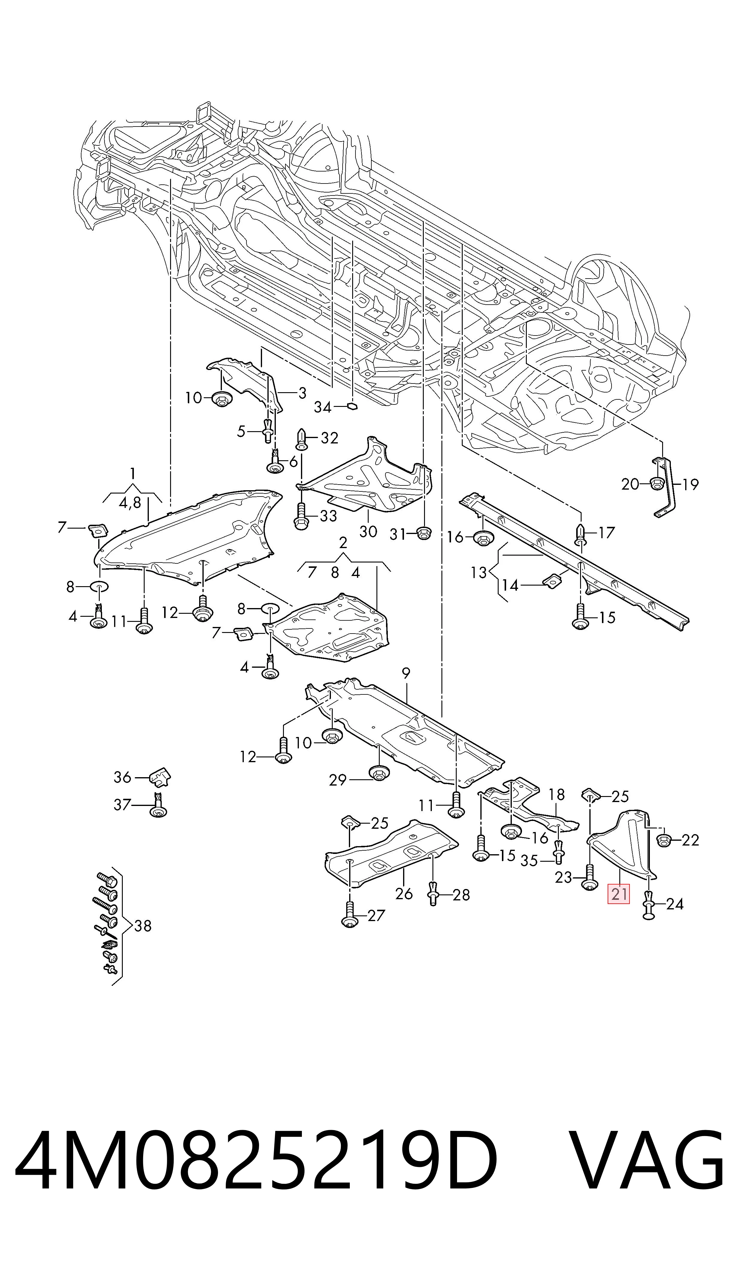 4M0825219D VAG