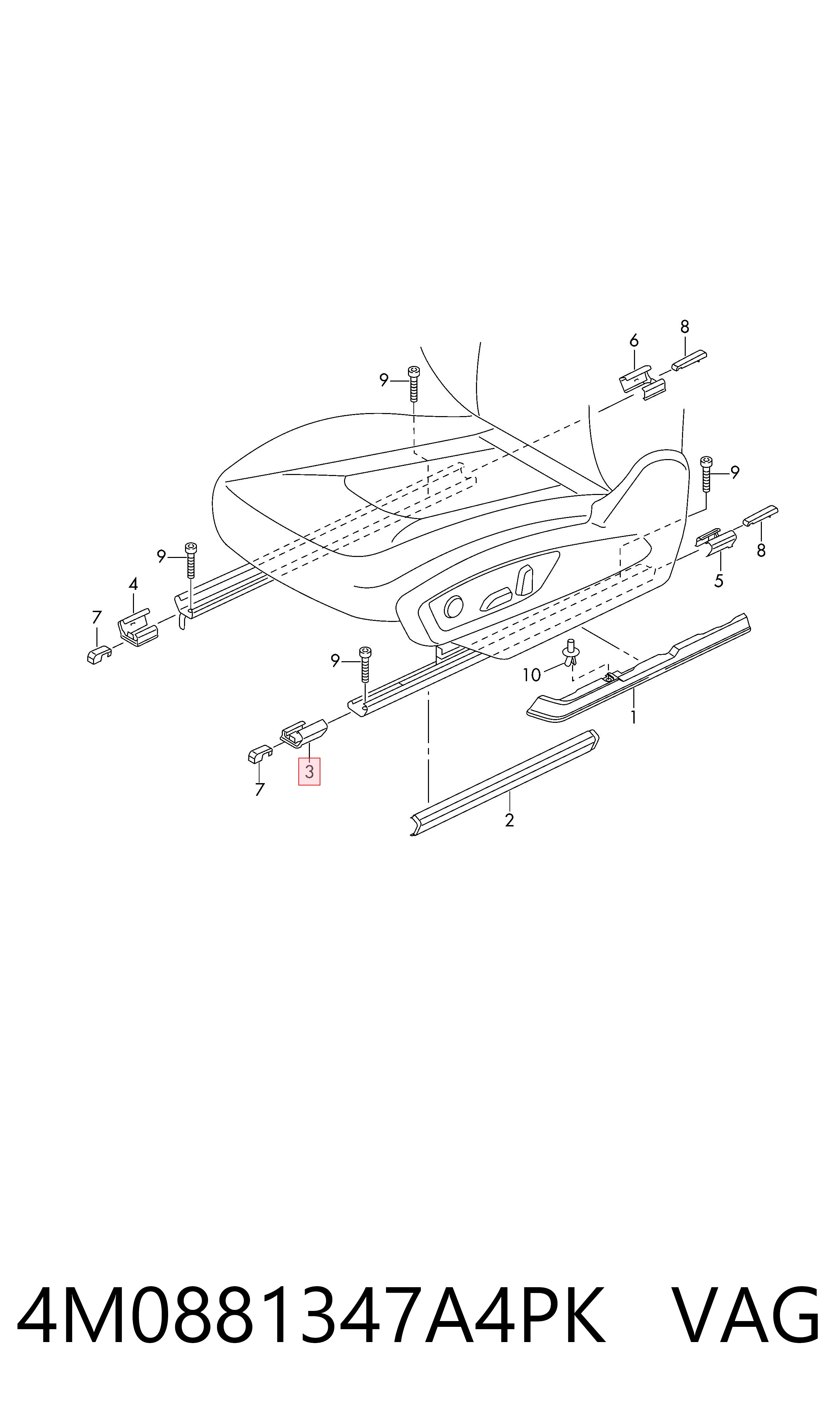 4M0881347A4PK VAG 