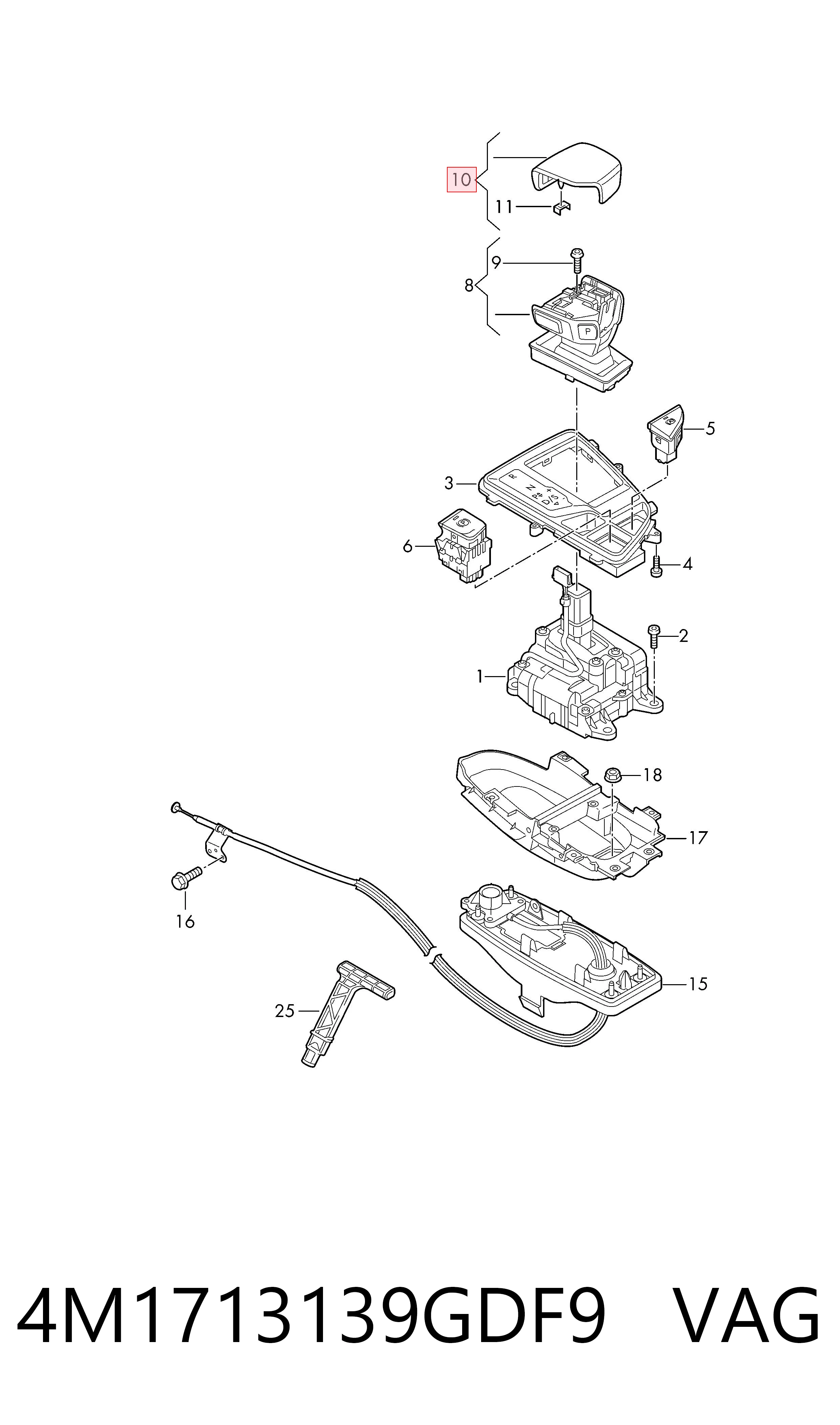 4M1713139GDF9 VAG