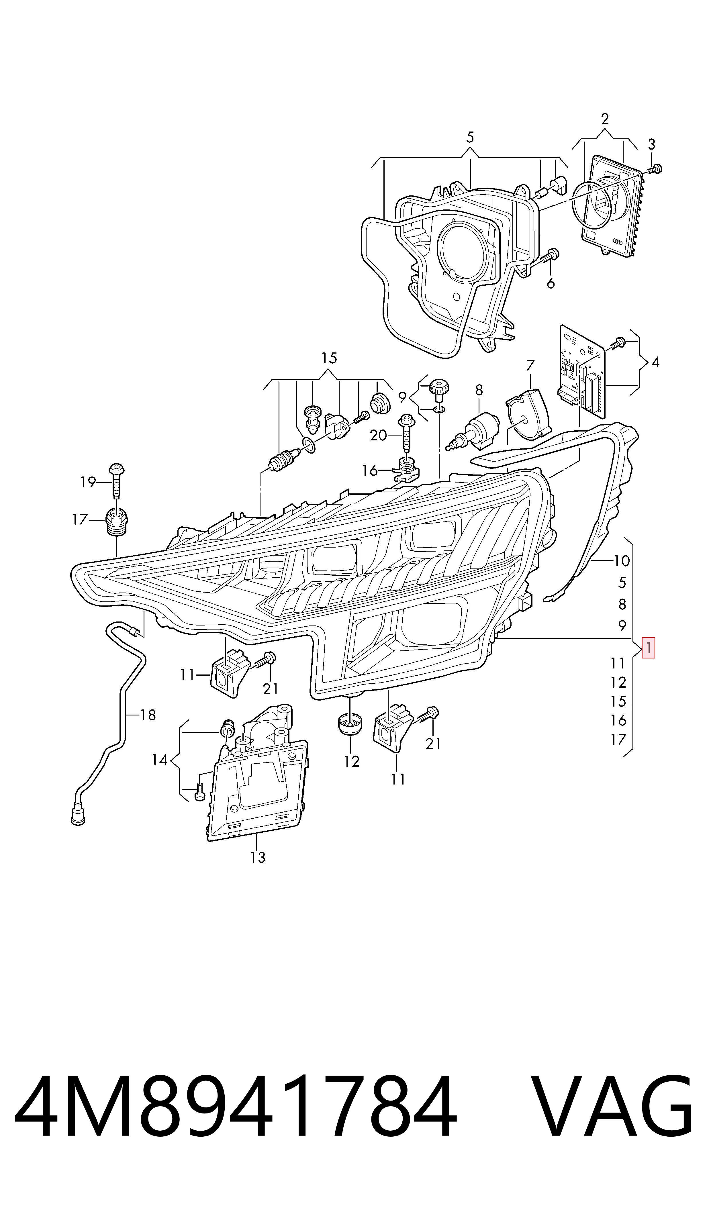 4M8941784 VAG