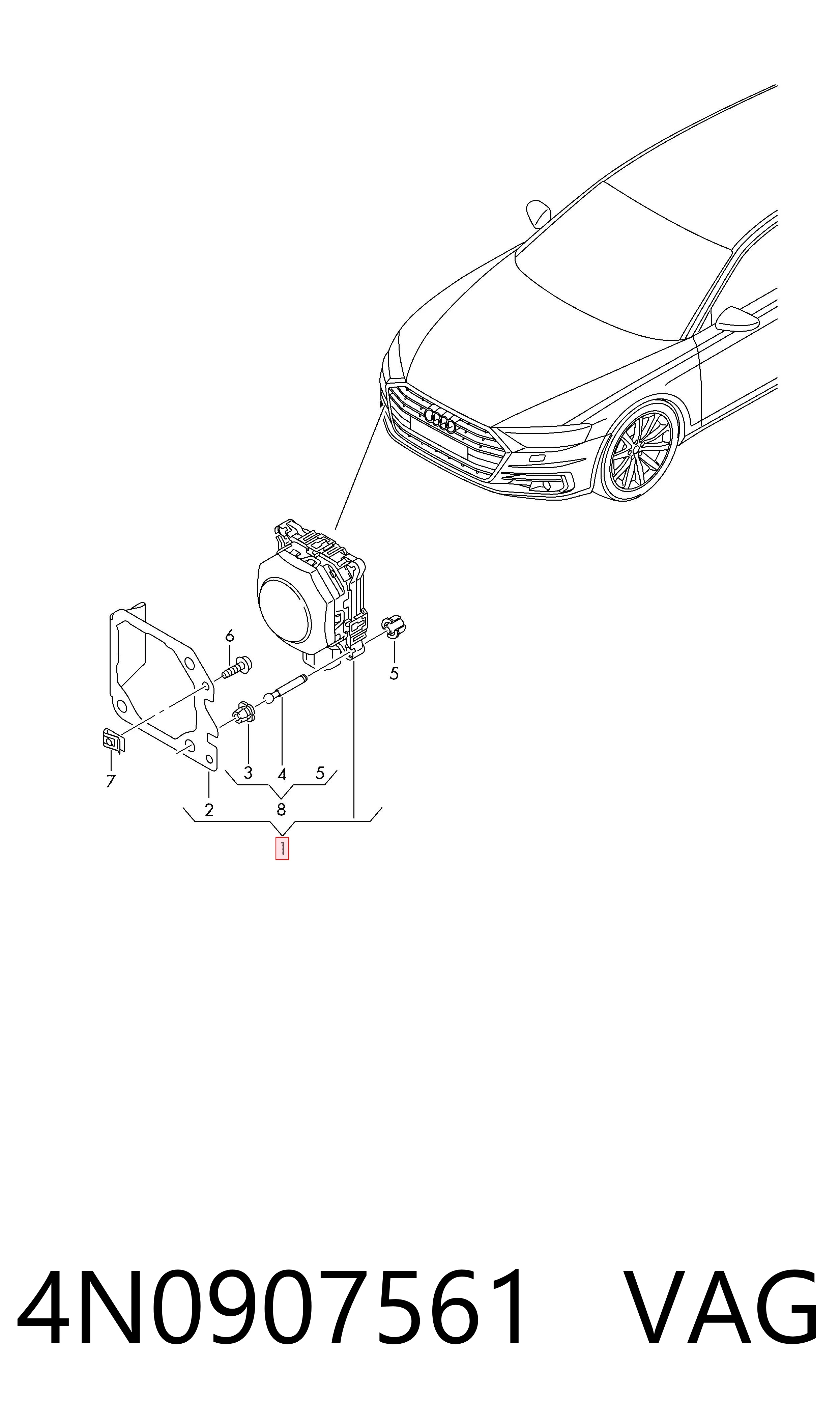 4N0907561 VAG
