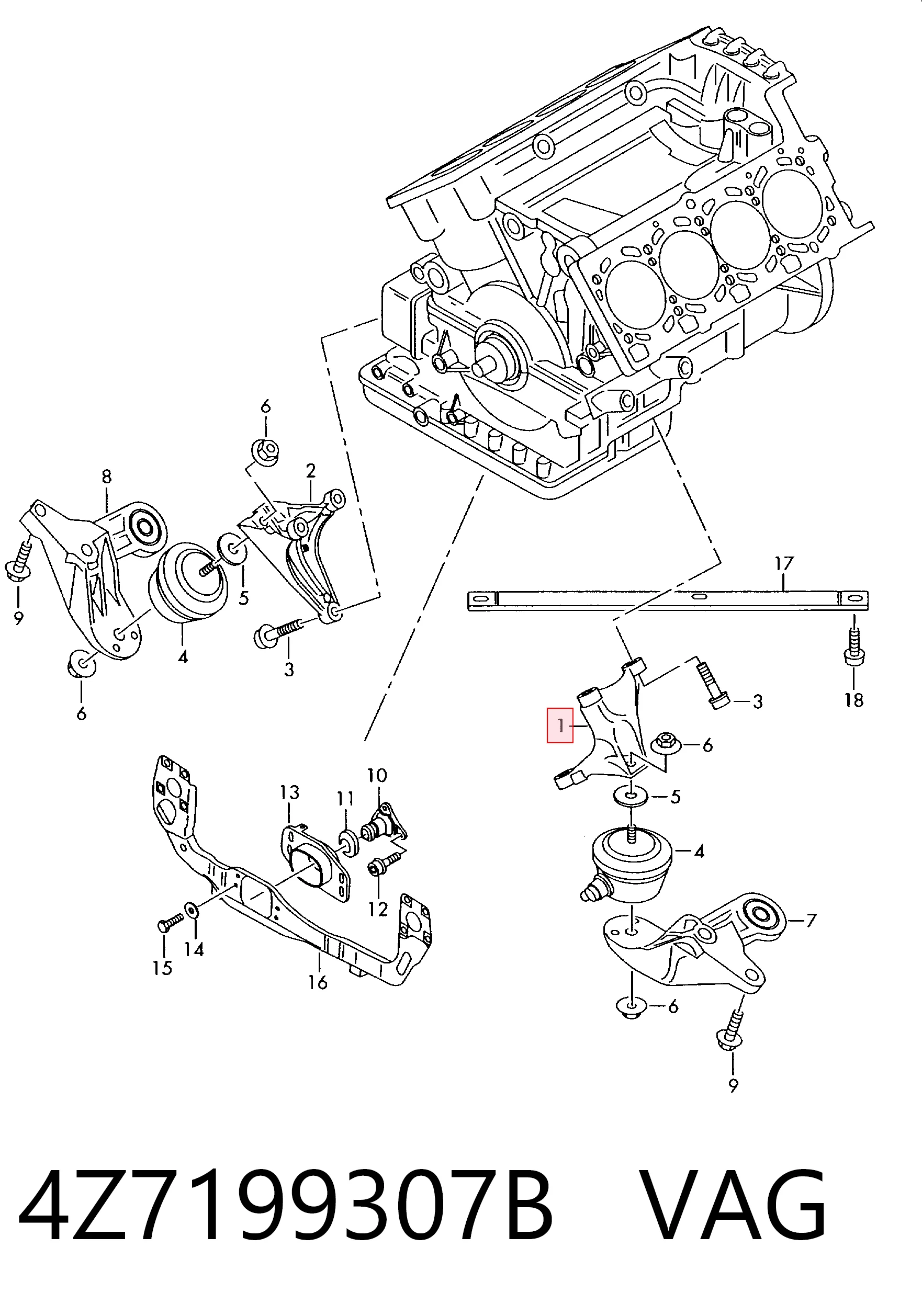 4Z7199307B VAG