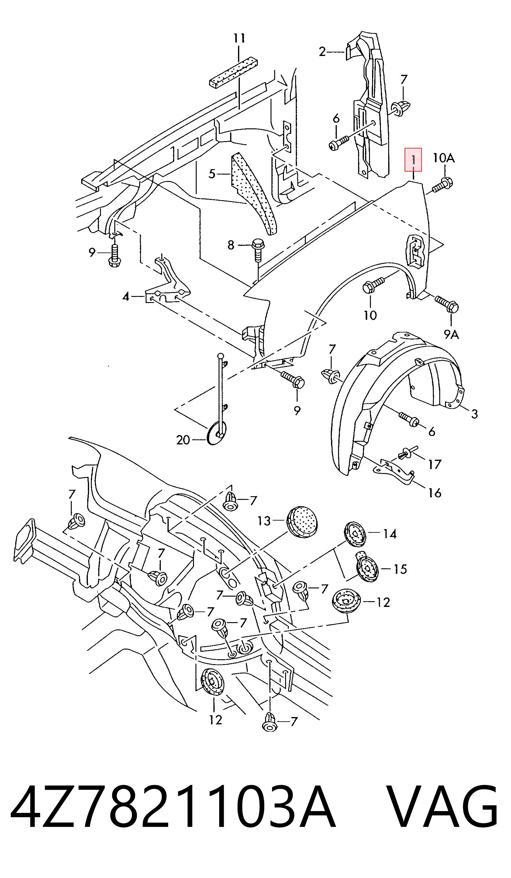 4Z7821103A VAG