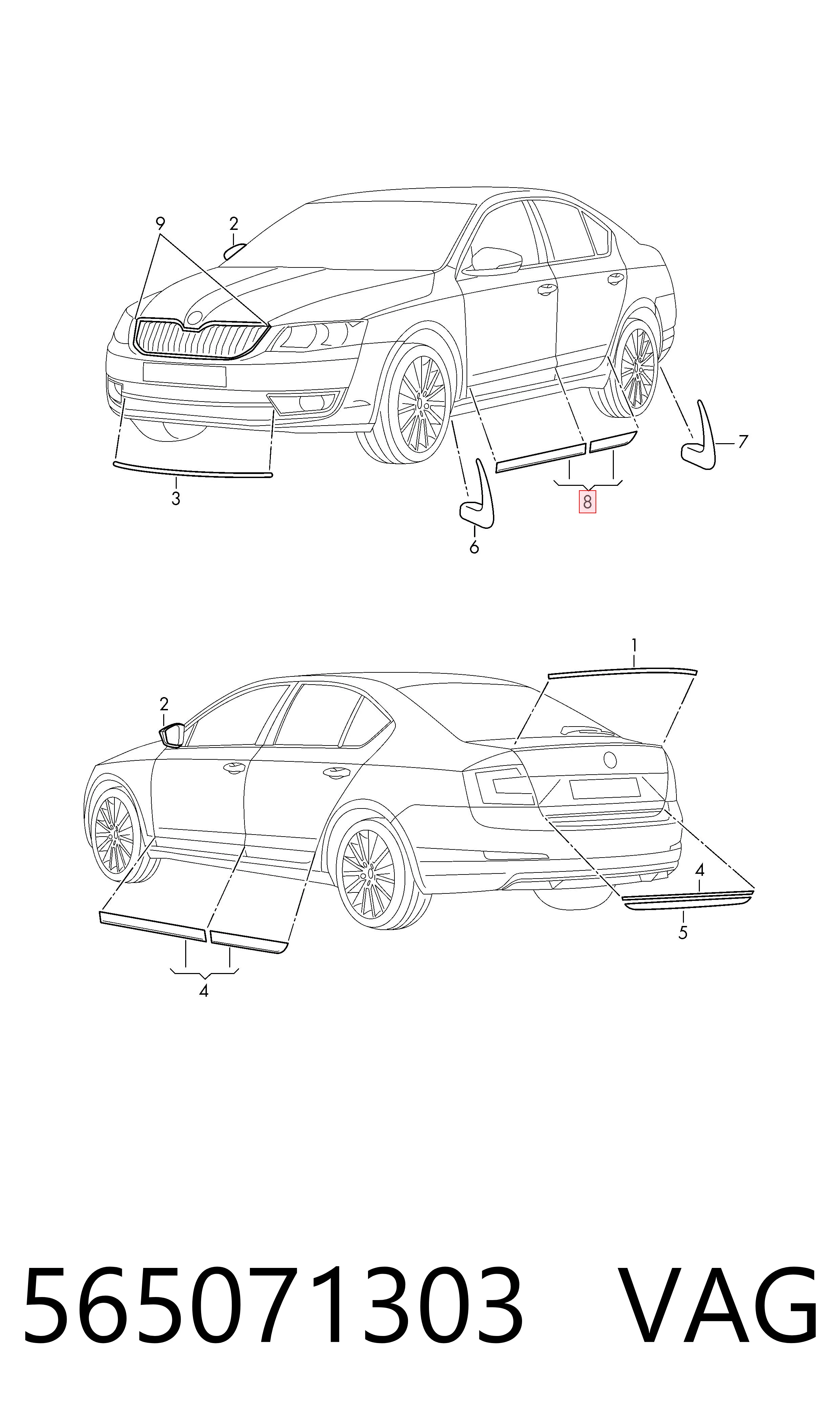  VAG 565071303 preço, a partir de 157,21 USD