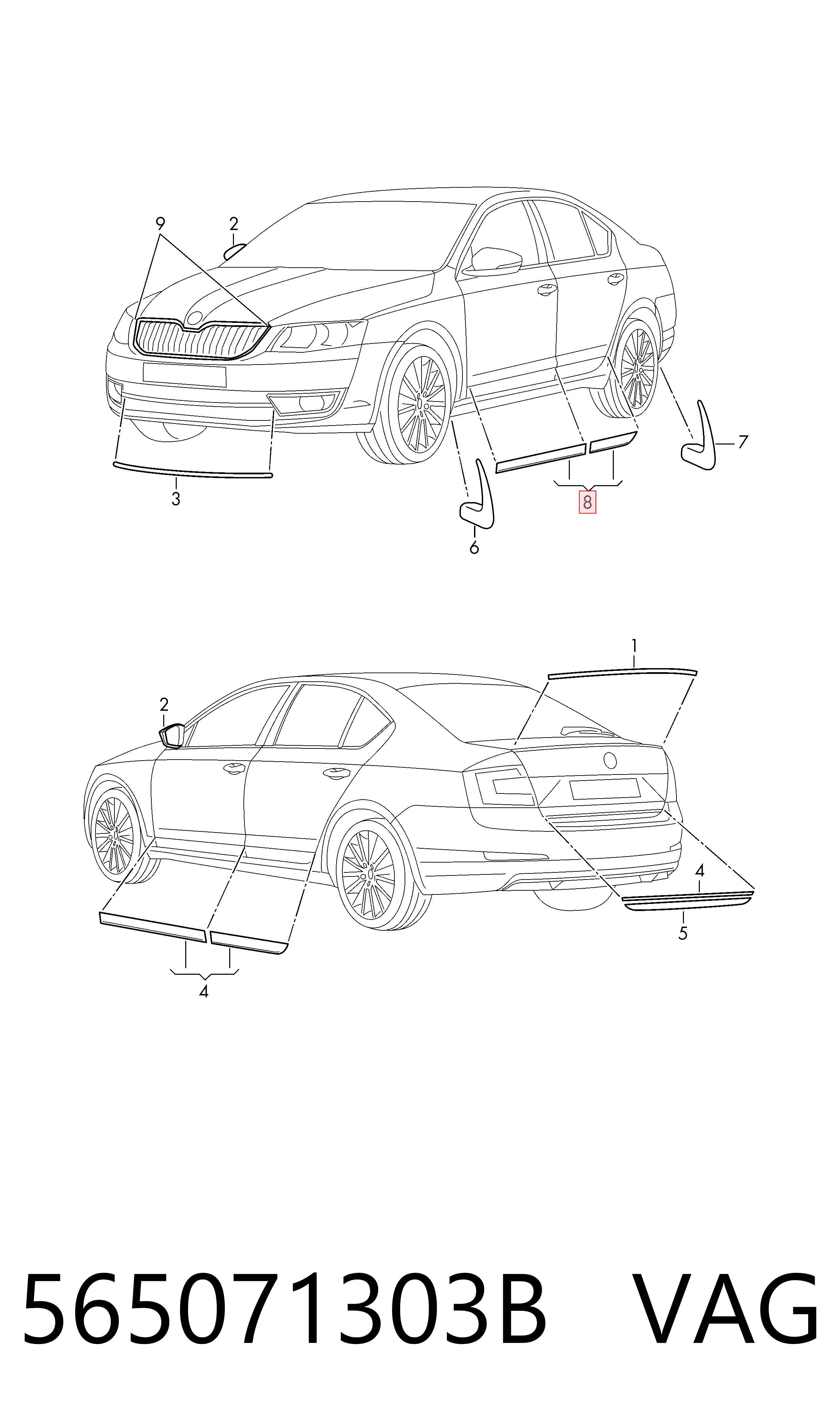 565071303B VAG 